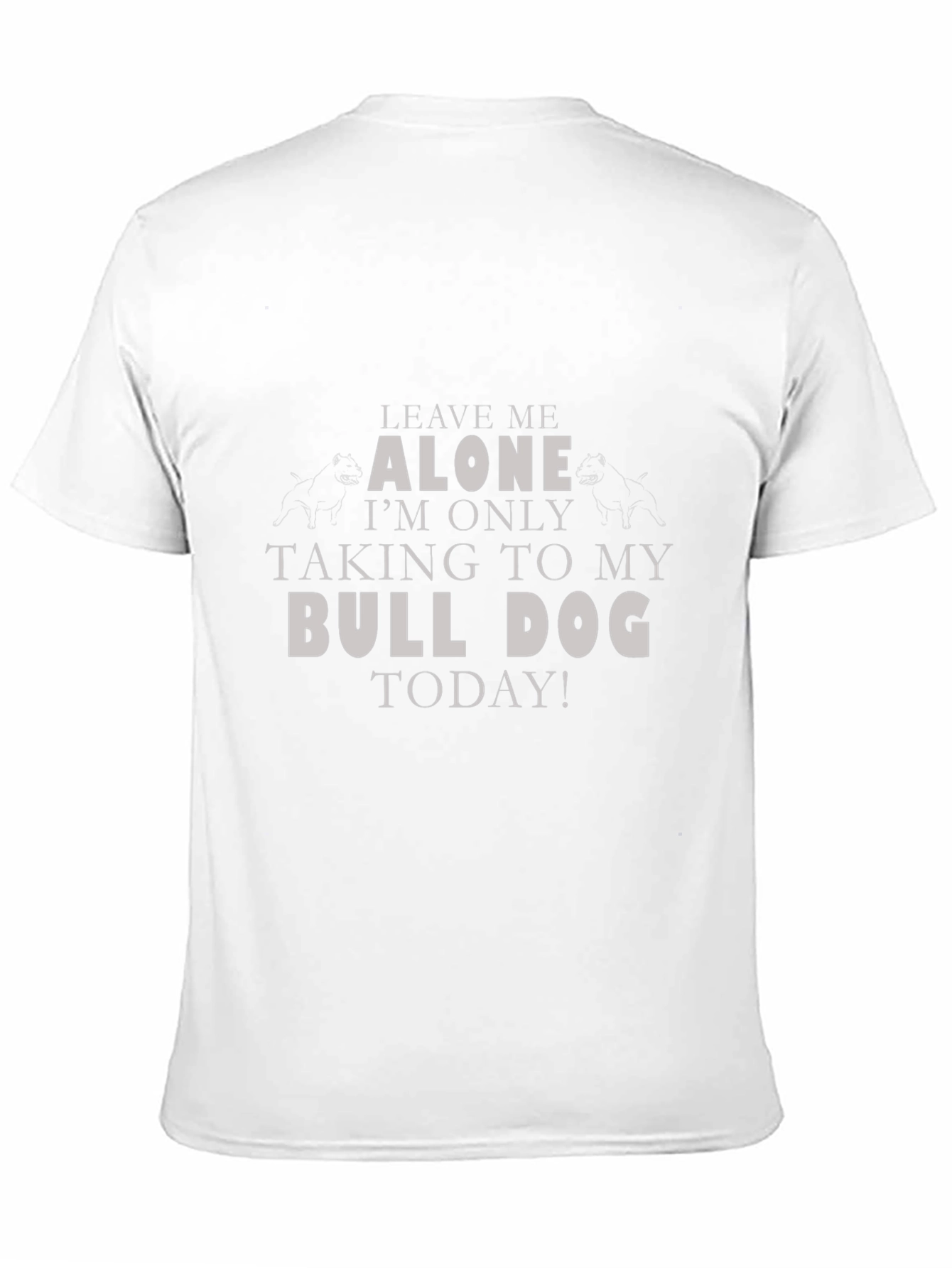 Black Bulldog Lover Graphic T-Shirt view 11