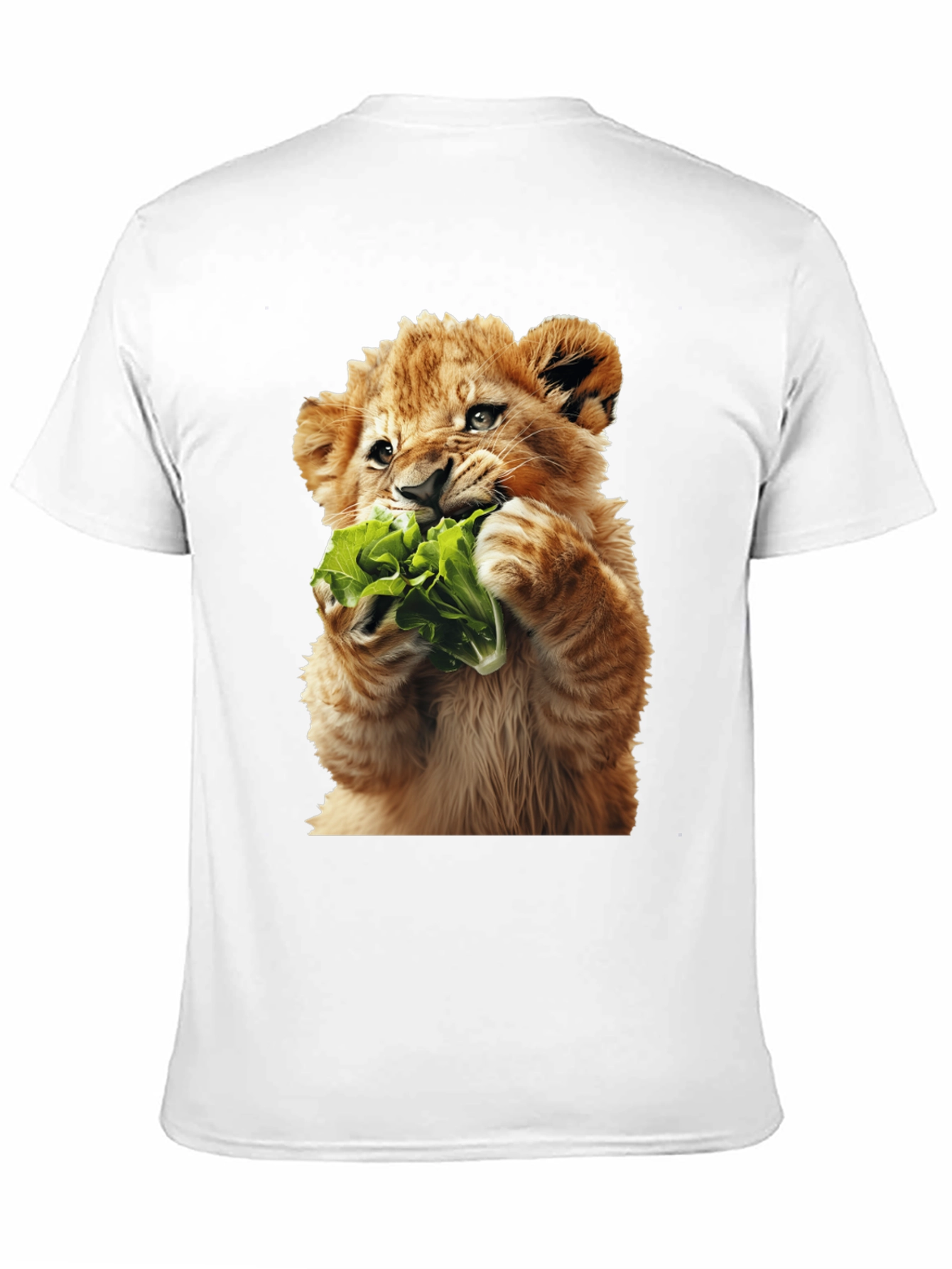 Black Lion Cub Lettuce Graphic Tee view 11