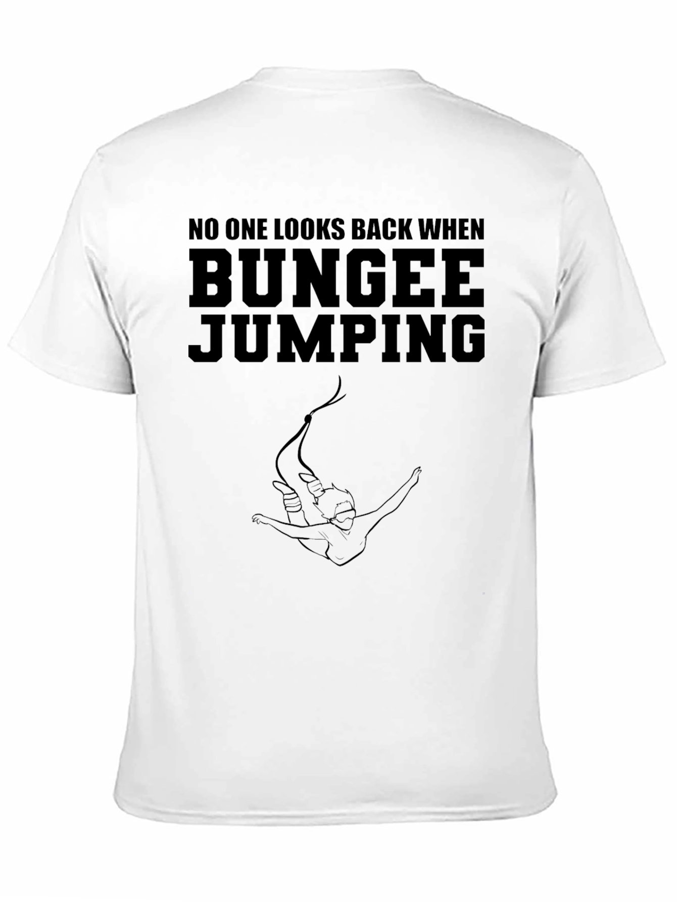 Bungee Jumping Graphic Tee - Adventurous Style - 11