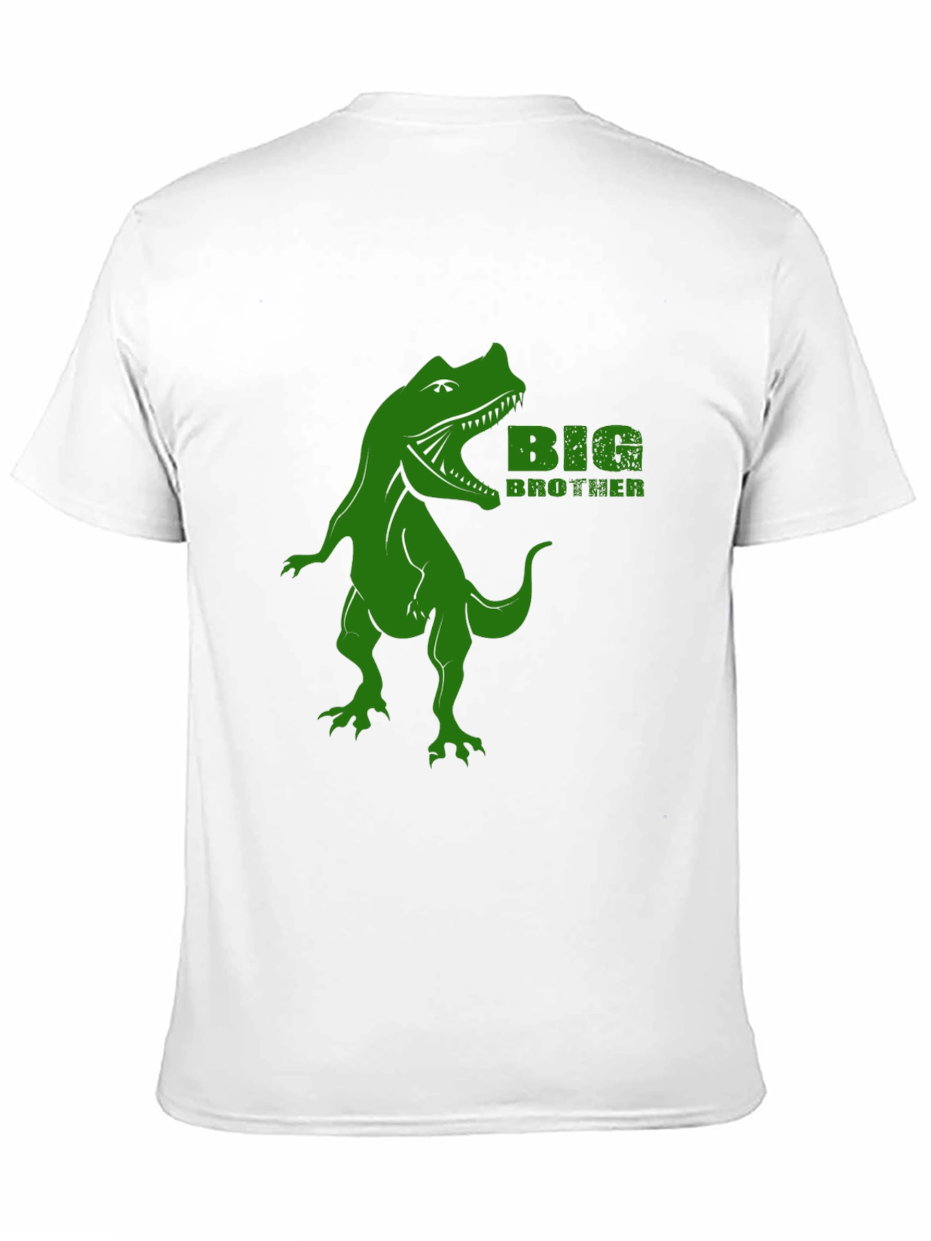 Black Big Brother Dinosaur T-Shirt - Black Dino Tee view 11