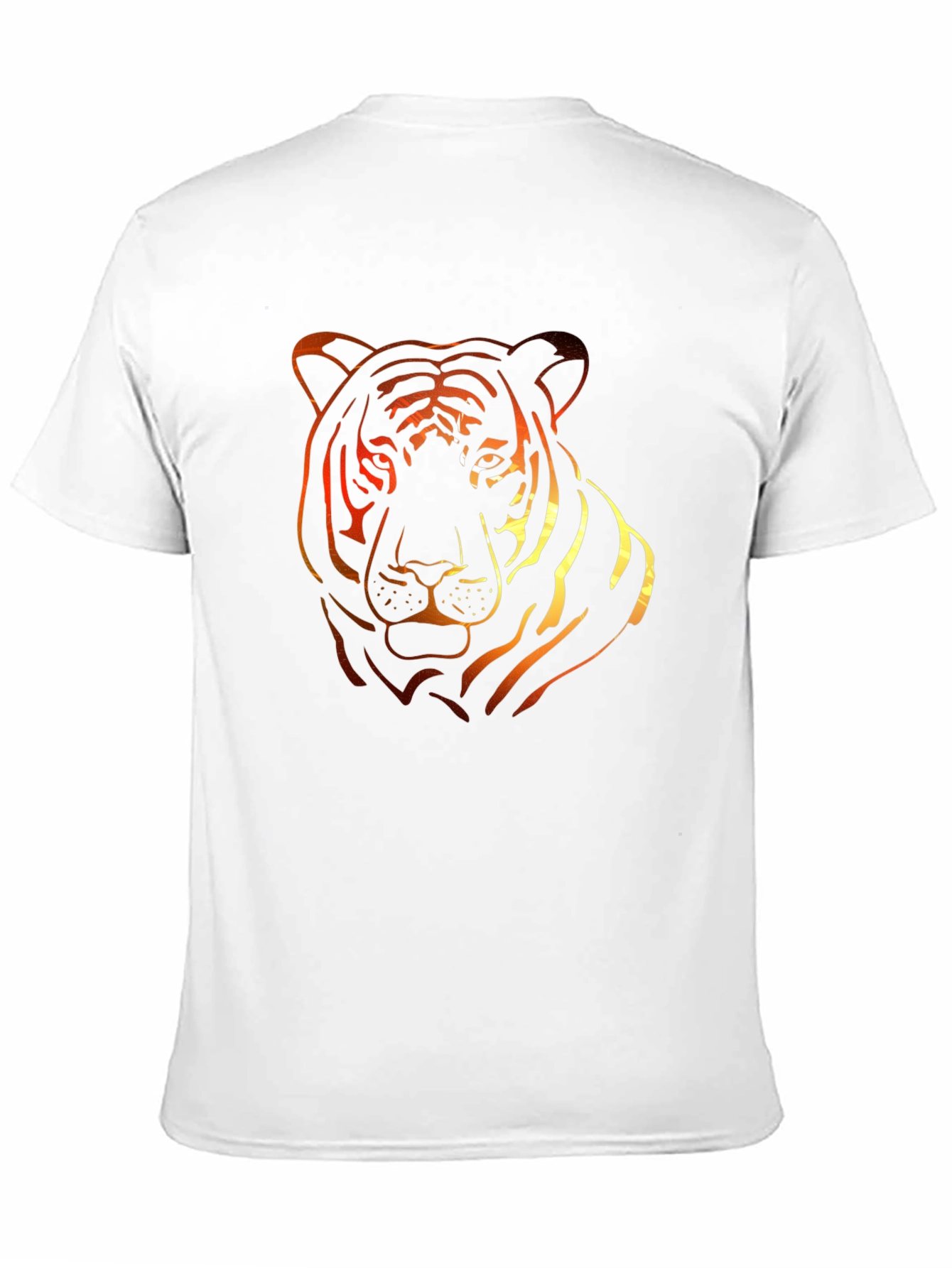 Black Fiery Tiger Graphic Tee - Bold Style view 11