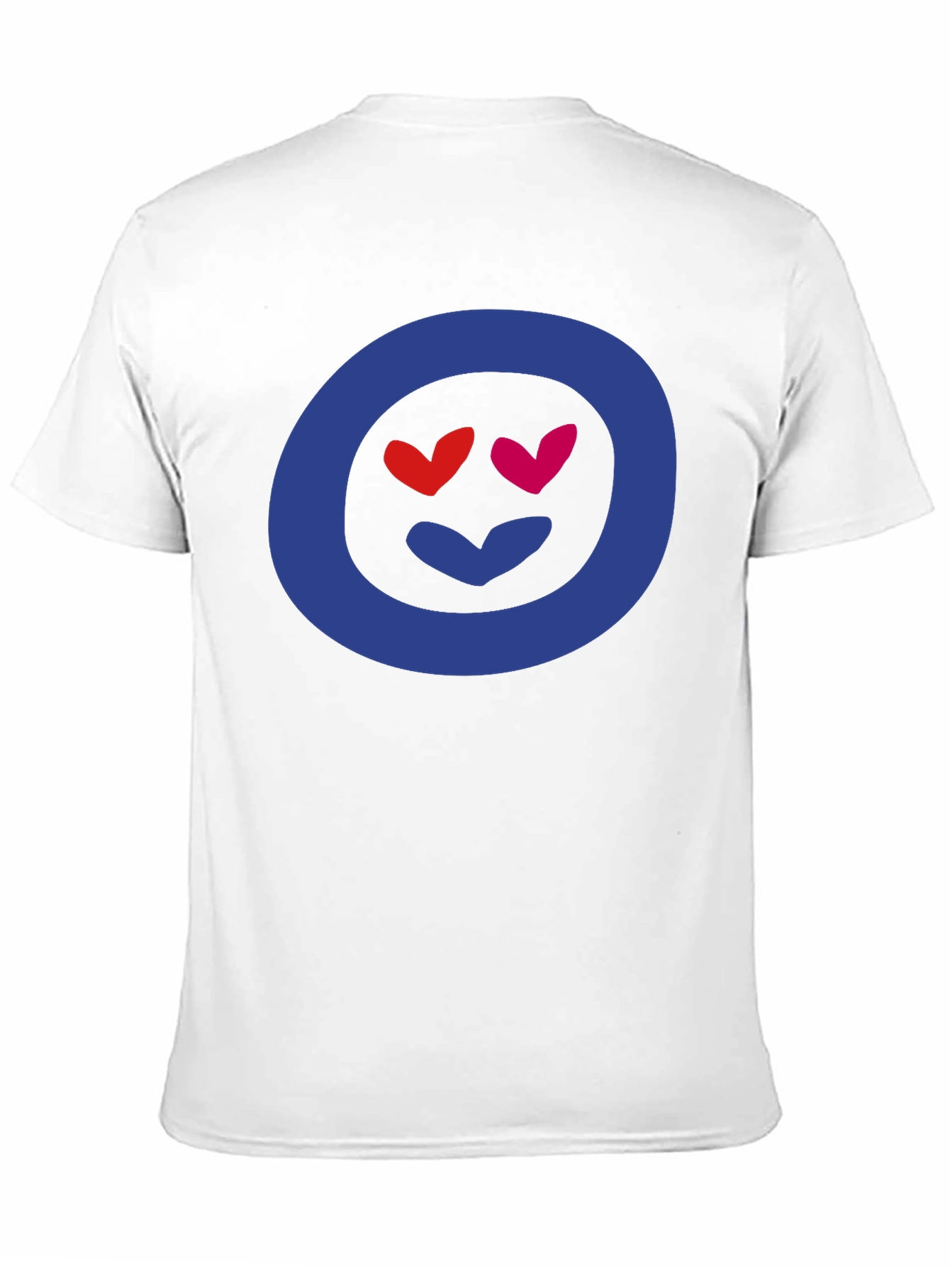 Black Heart Eyes Emoji Graphic Tee - Black Cotton Blend view 11