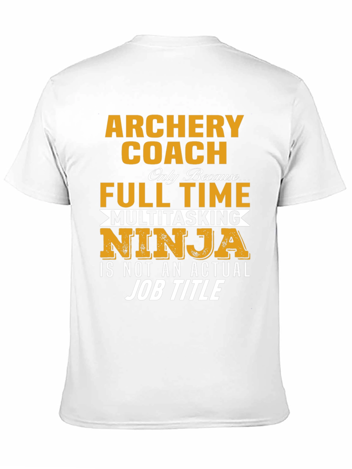 Black Archery Coach Novelty T-Shirt view 11