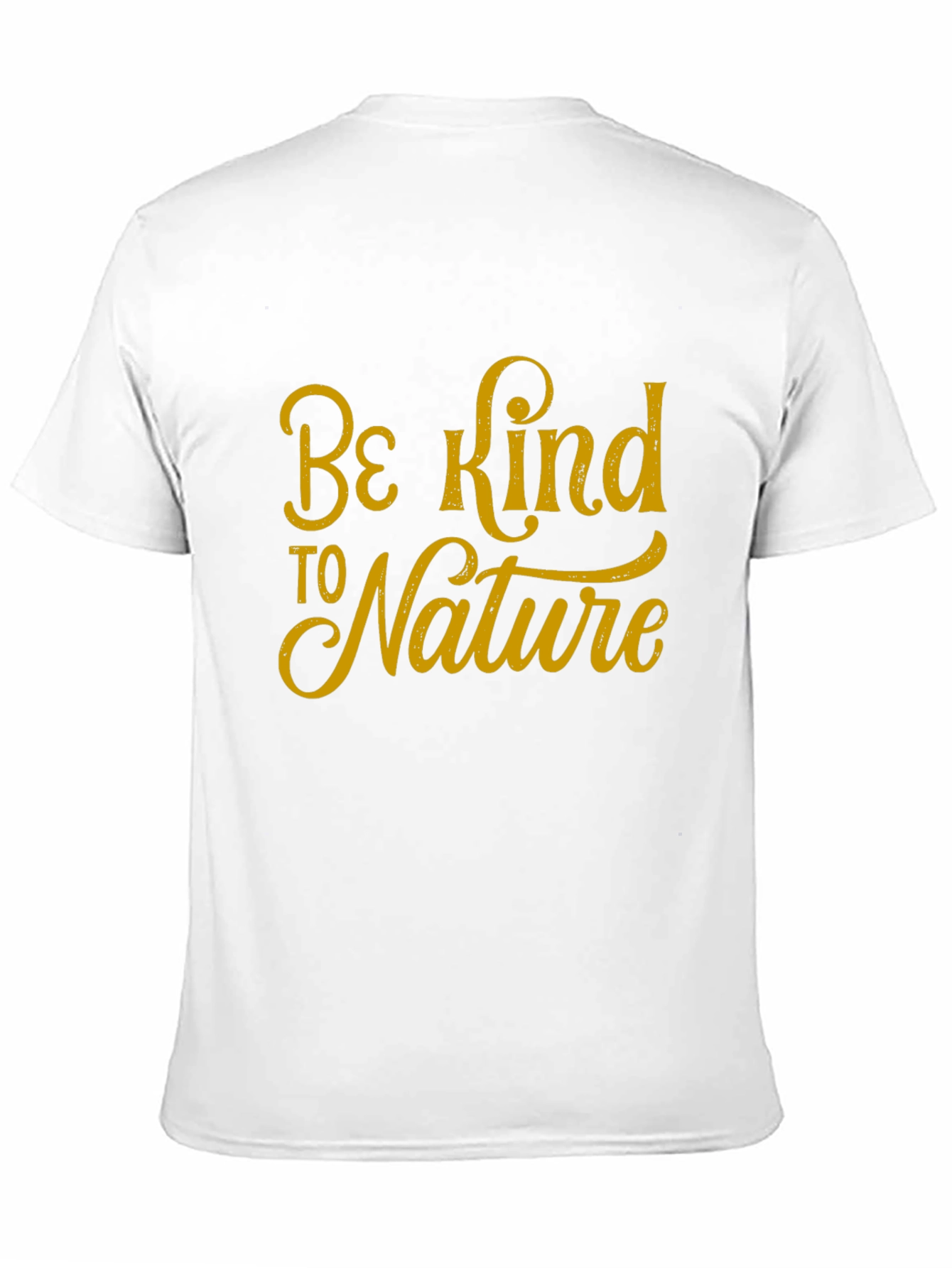 Black Be Kind To Nature Black T-Shirt view 11