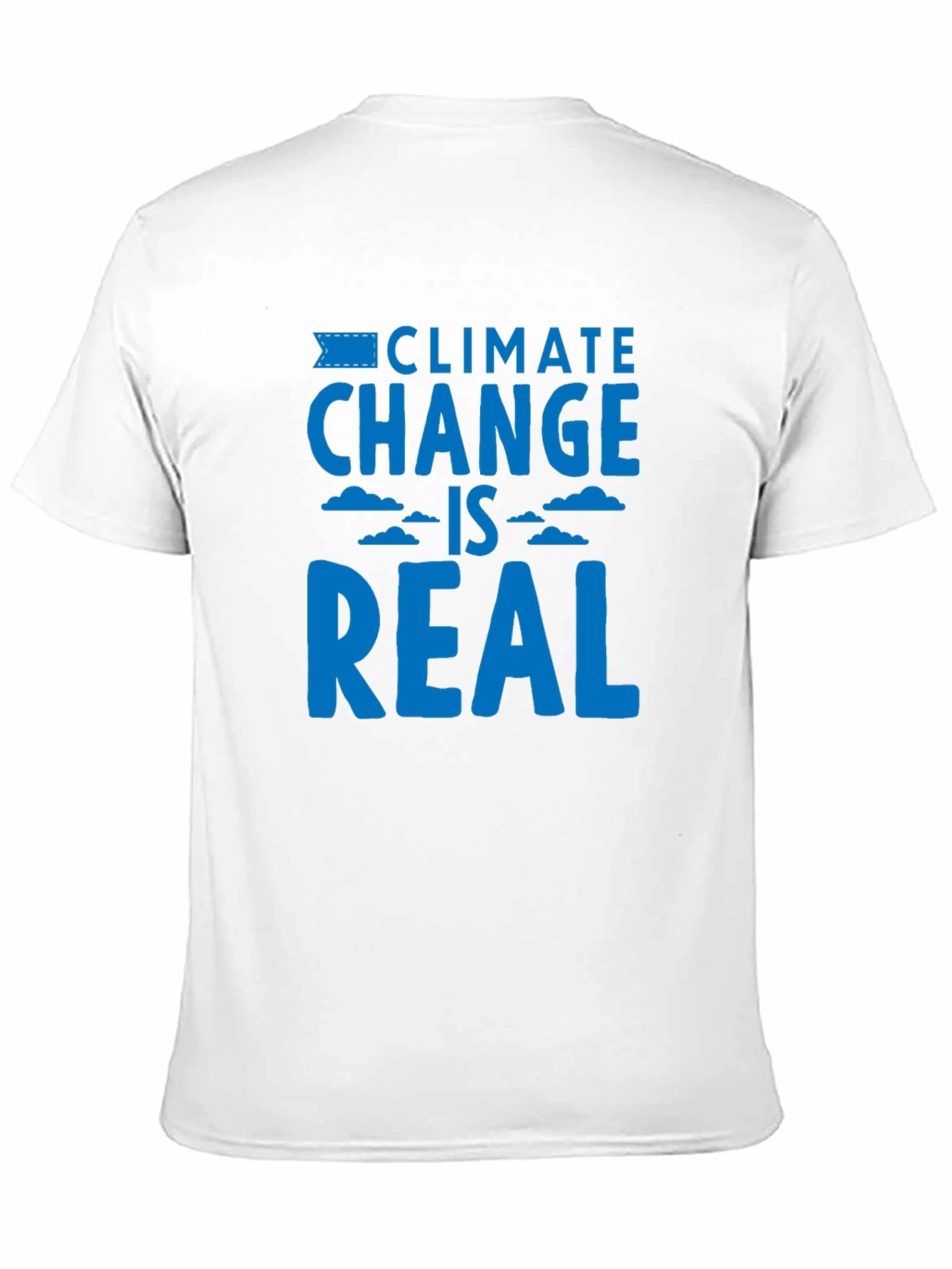 Black Climate Change is Real Graphic T-Shirt view 11
