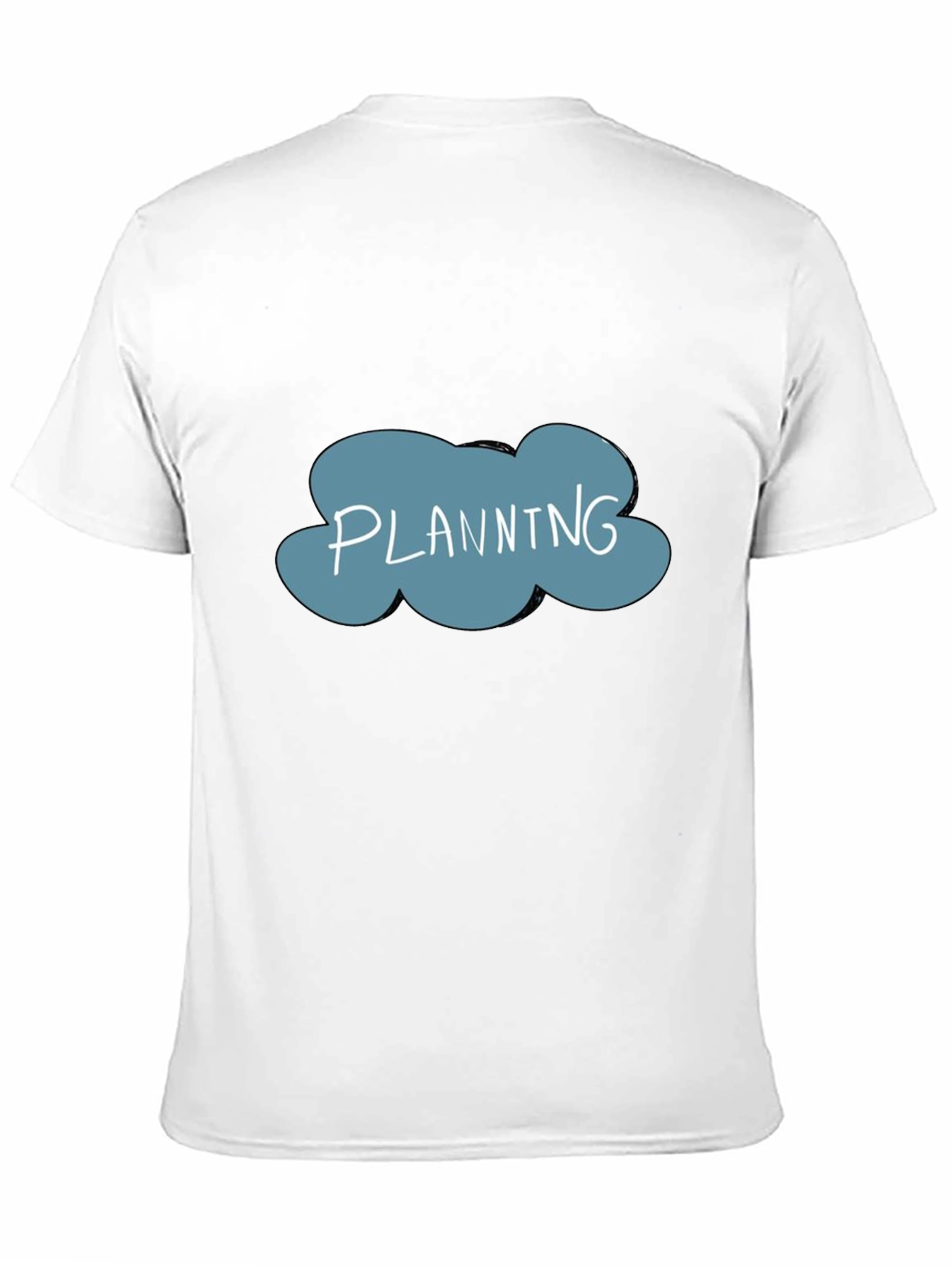 Black Planning Graphic T-Shirt view 11