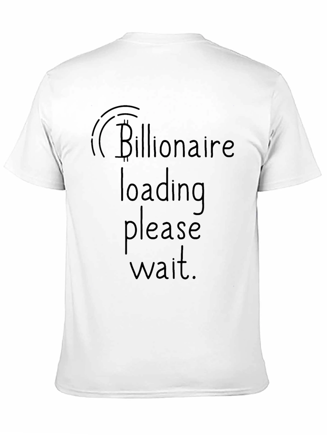 Black Billionaire Loading T-Shirt view 11