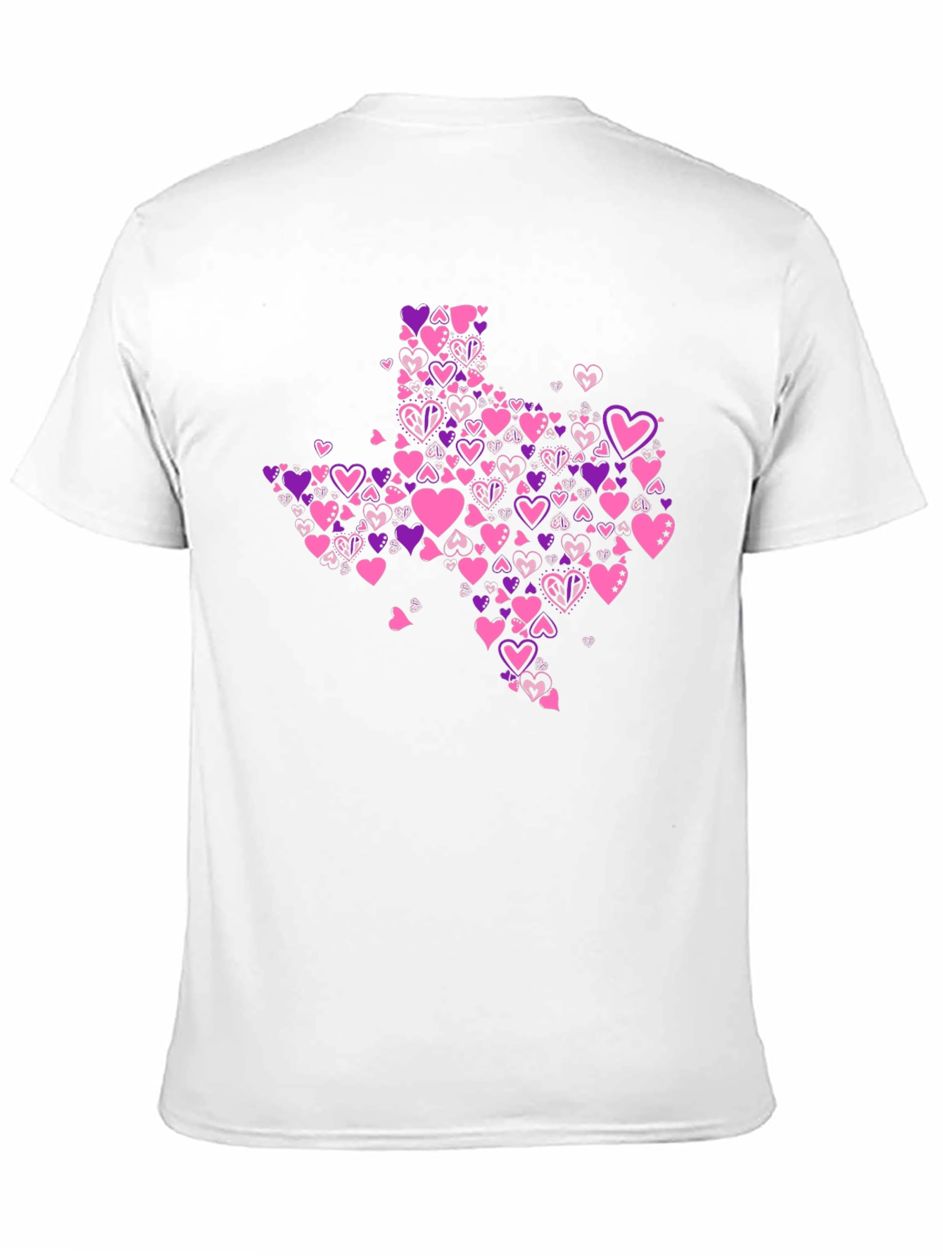Texas Love Heart Valentine's T-Shirt - 11
