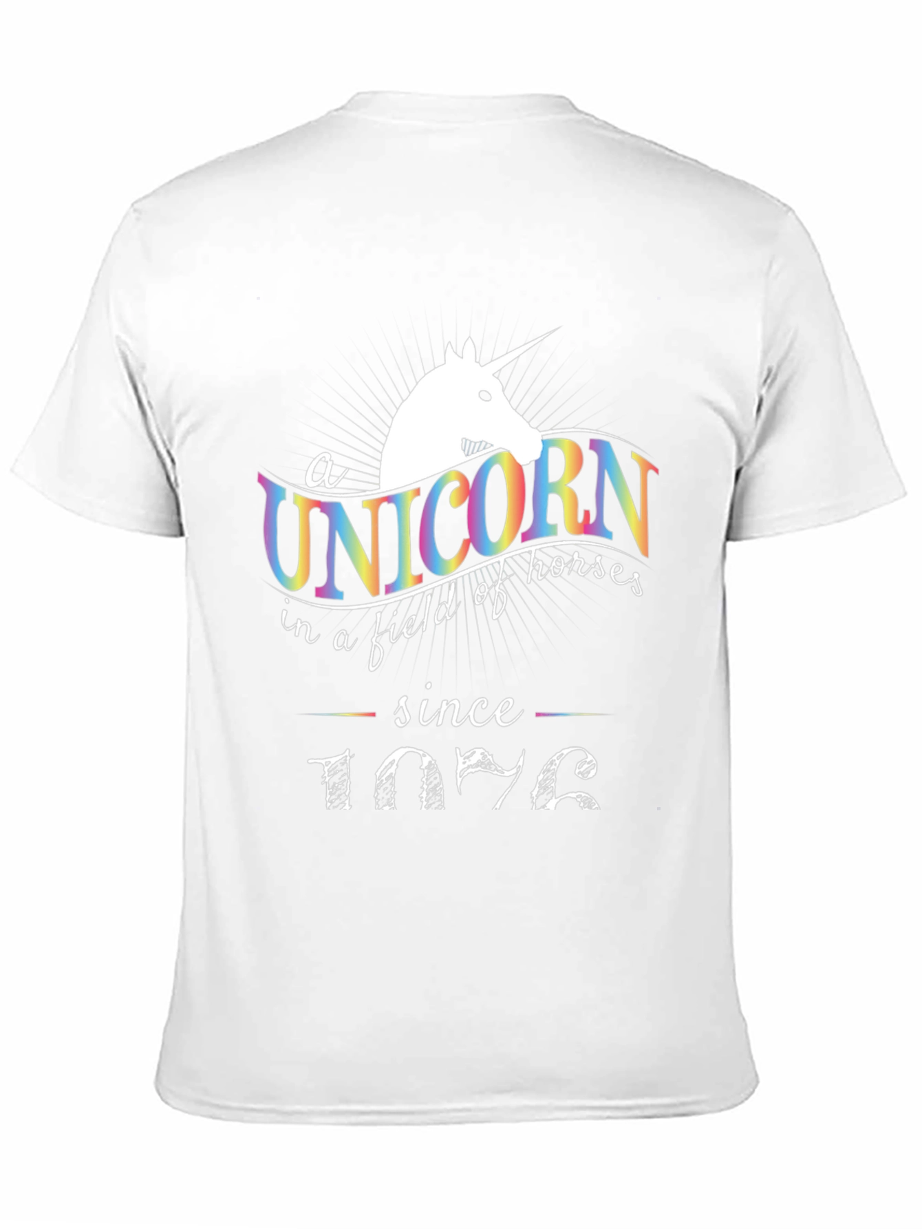 Black Unicorn Since 1972 Graphic Tee view 11