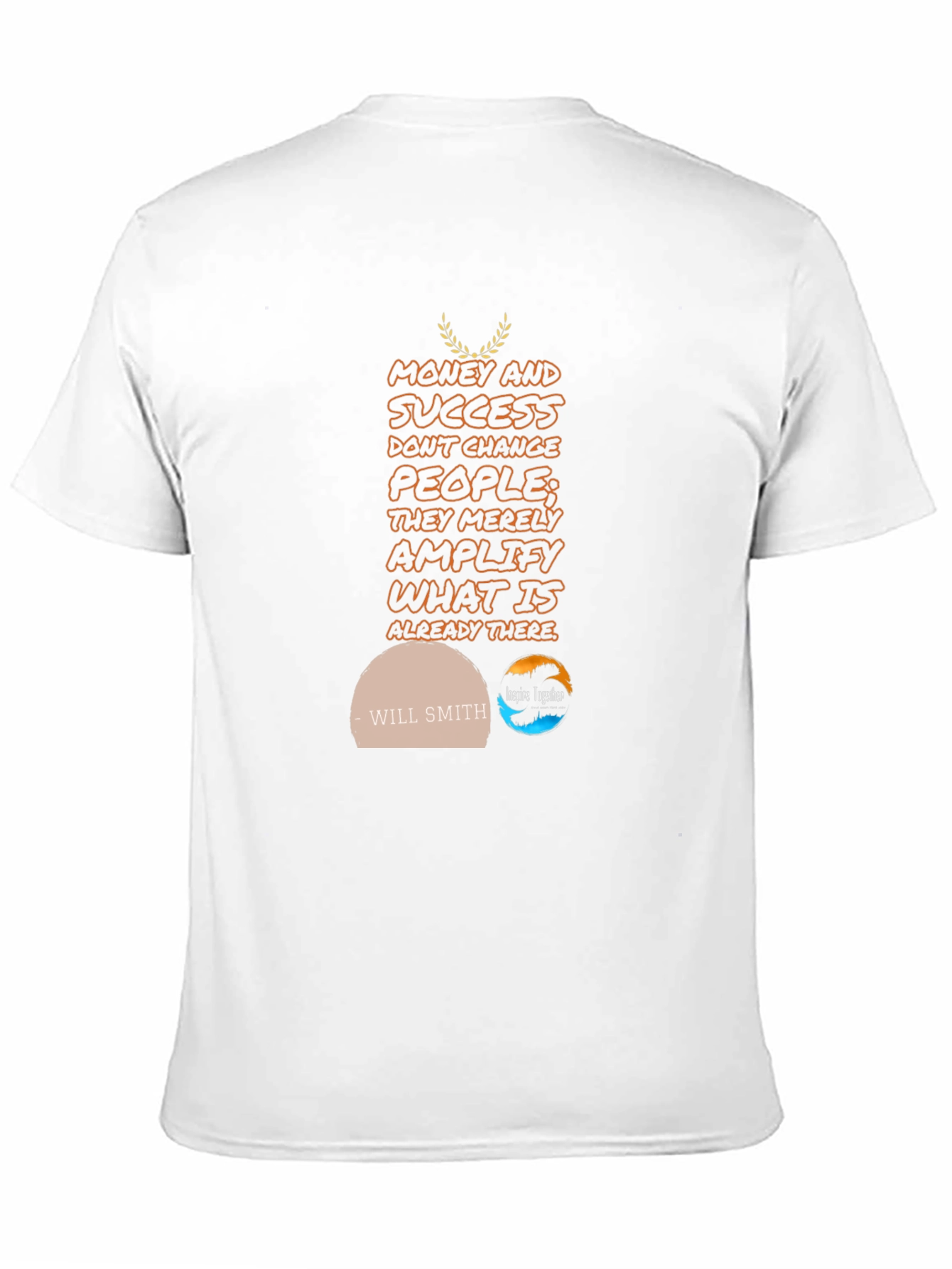 Black Inspirational Will Smith Quote T-Shirt view 11