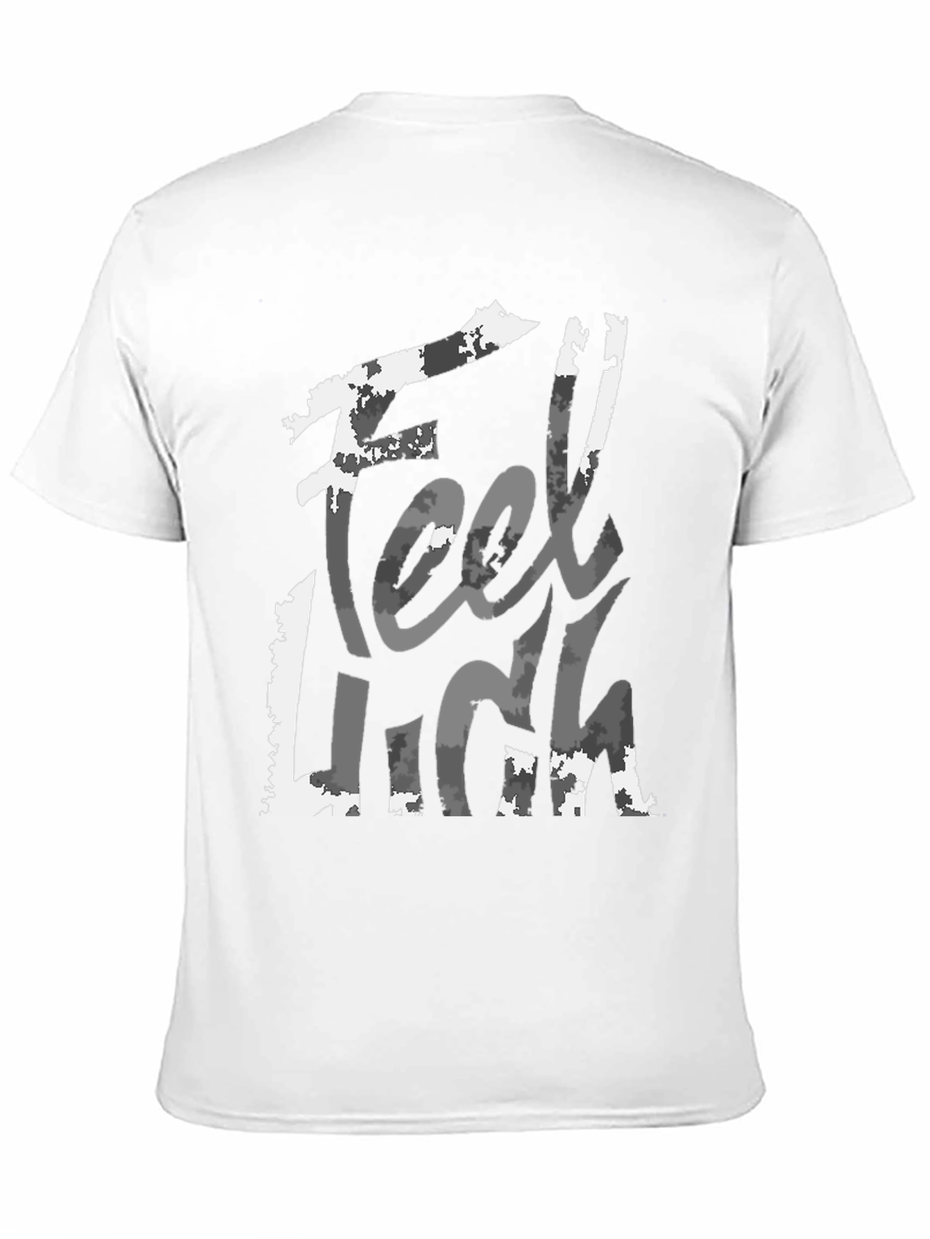 Black Feel Luck T-Shirt - Stylish Graphic Tee for Men view 11