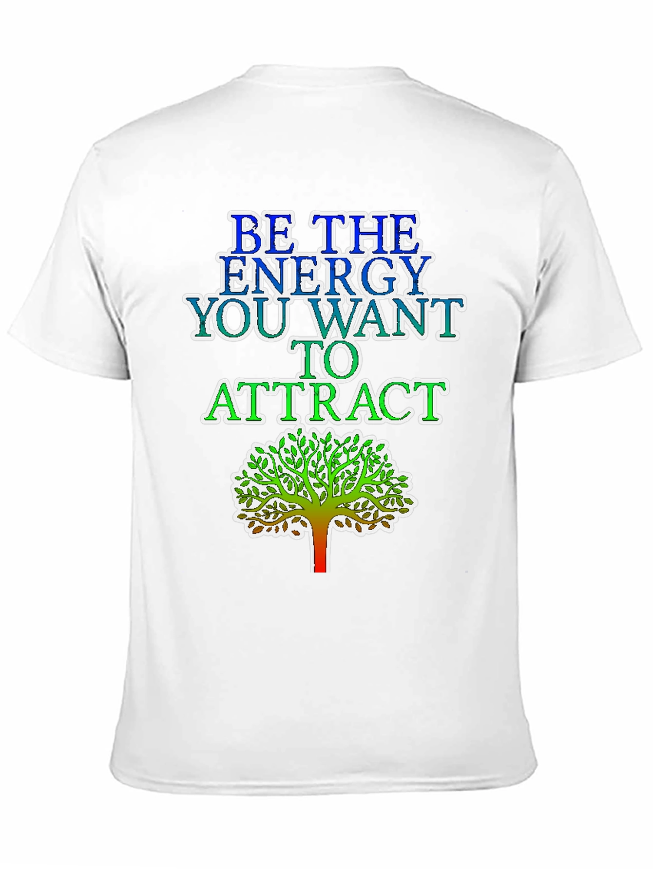 Black Energy Tree Graphic Tee - Black Casual T-Shirt view 11