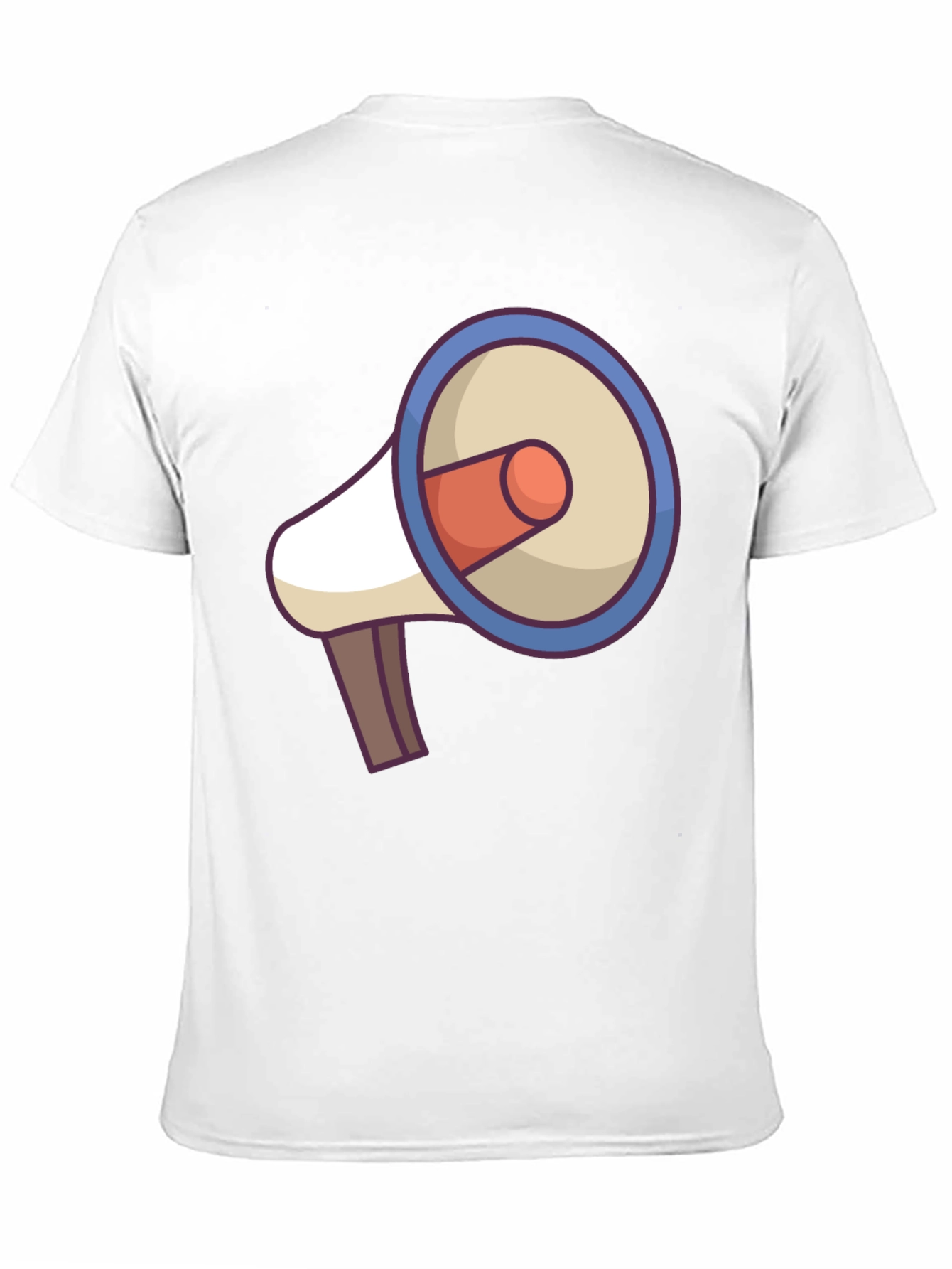 Black Megaphone Graphic Tee - Black view 11