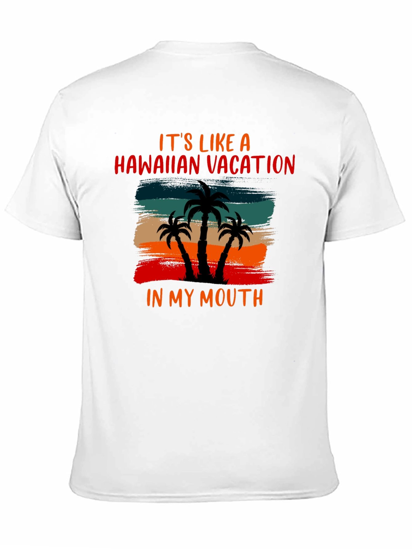 Black Hawaiian Vacation Graphic Tee view 11