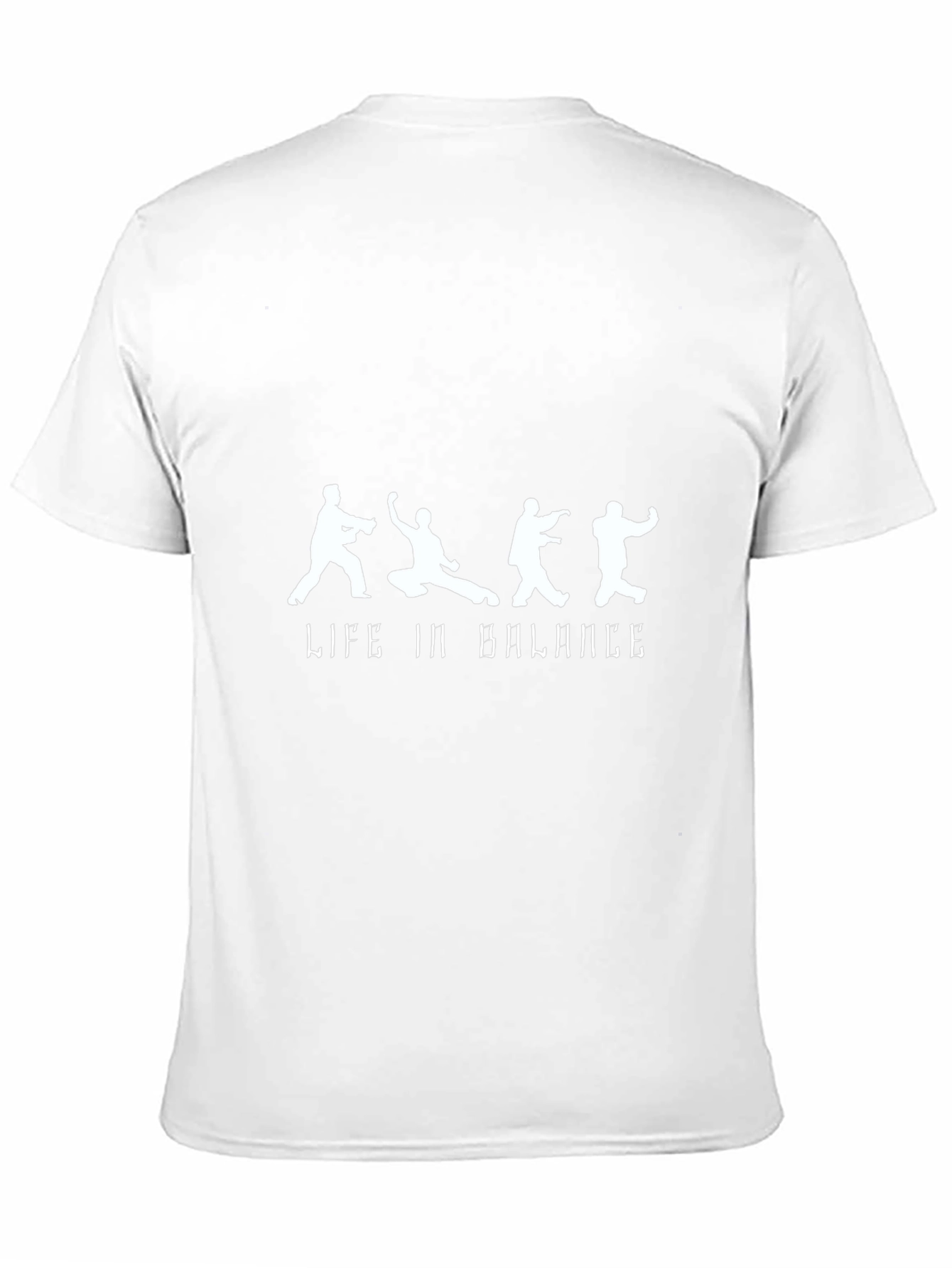 Black Life in Balance Black Graphic Tee view 11