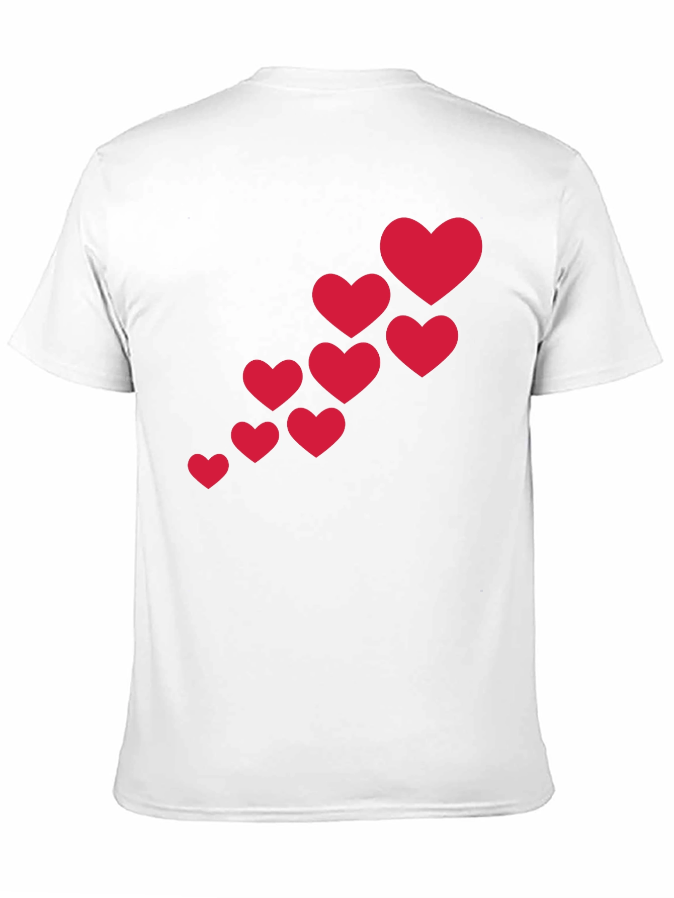 Black Heart Cascade Black T-Shirt view 11