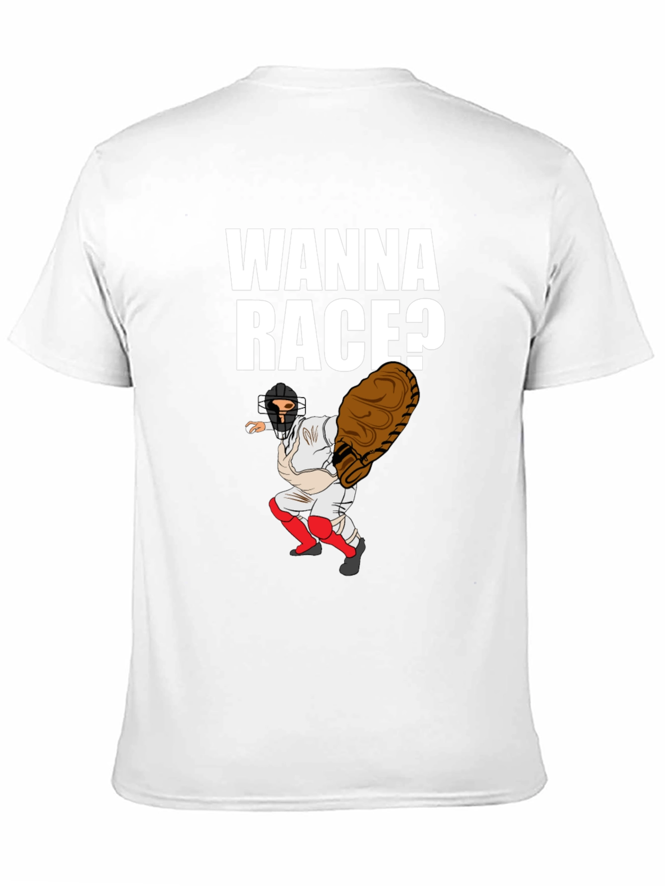 Wanna Race Baseball T-Shirt - 11
