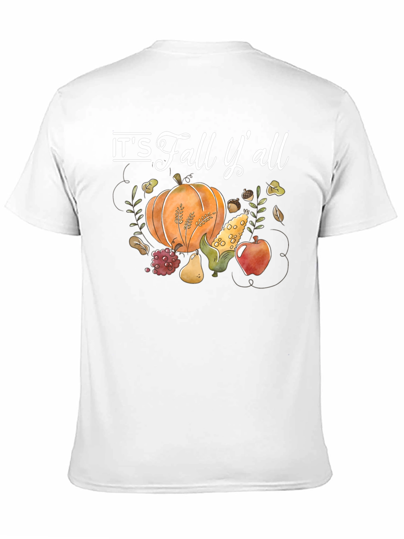 Black Fall Y'all T-Shirt view 11