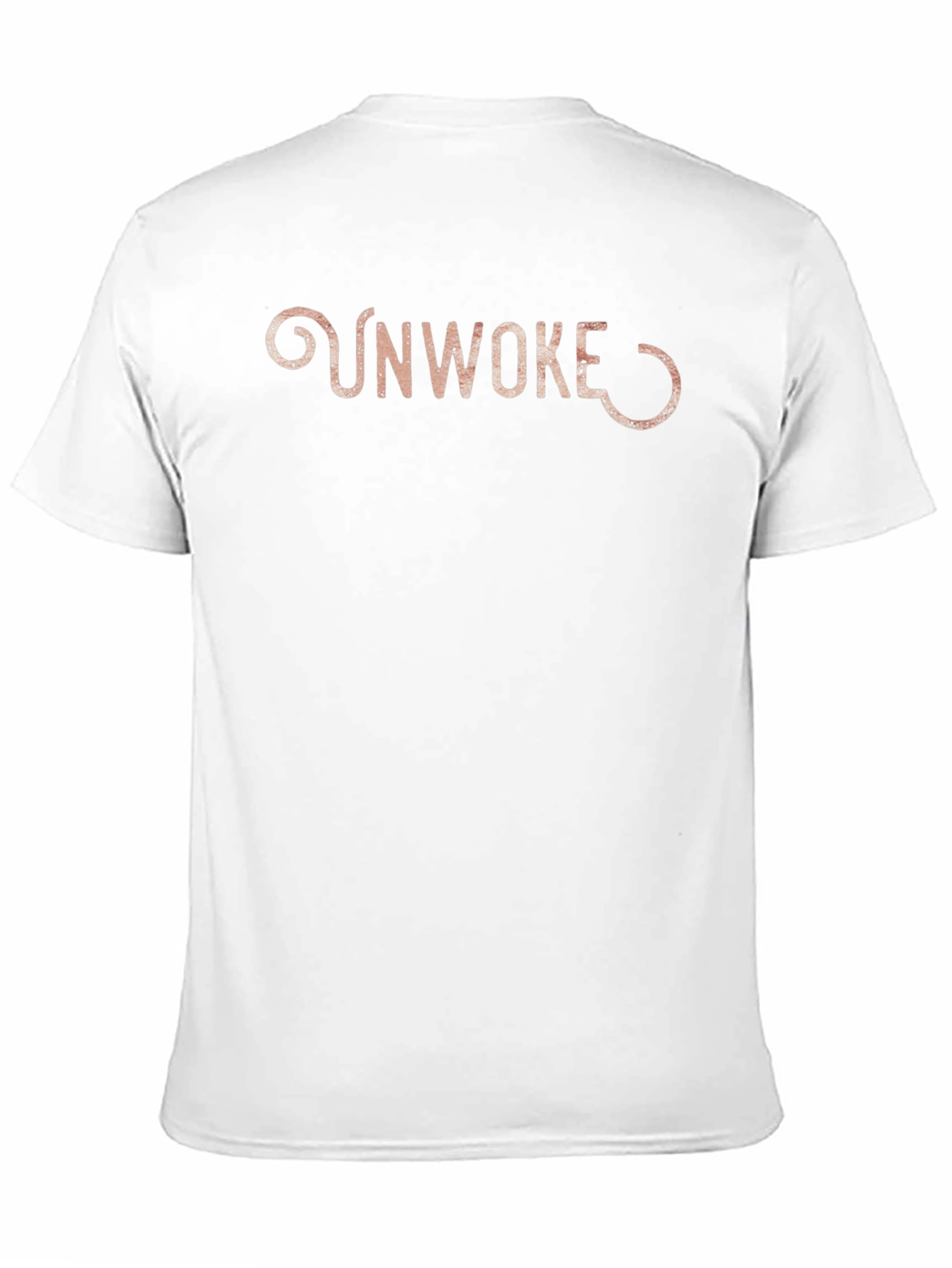 Black Unwoke Graphic Tee - Men's Short Sleeve T-Shirt view 11