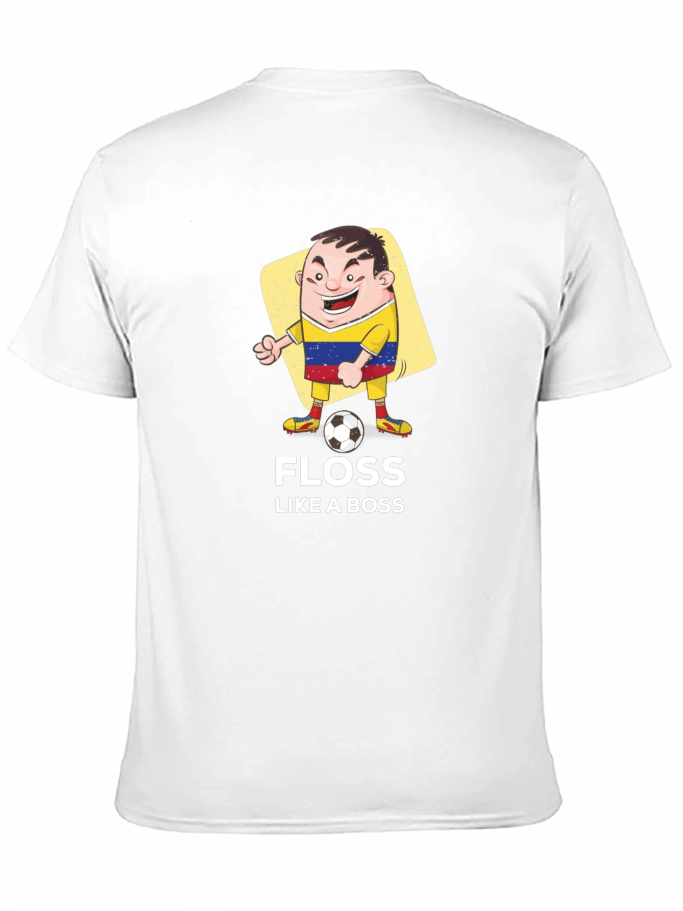 Black Floss Like a Boss T-Shirt - Soccer Fan Tee view 11