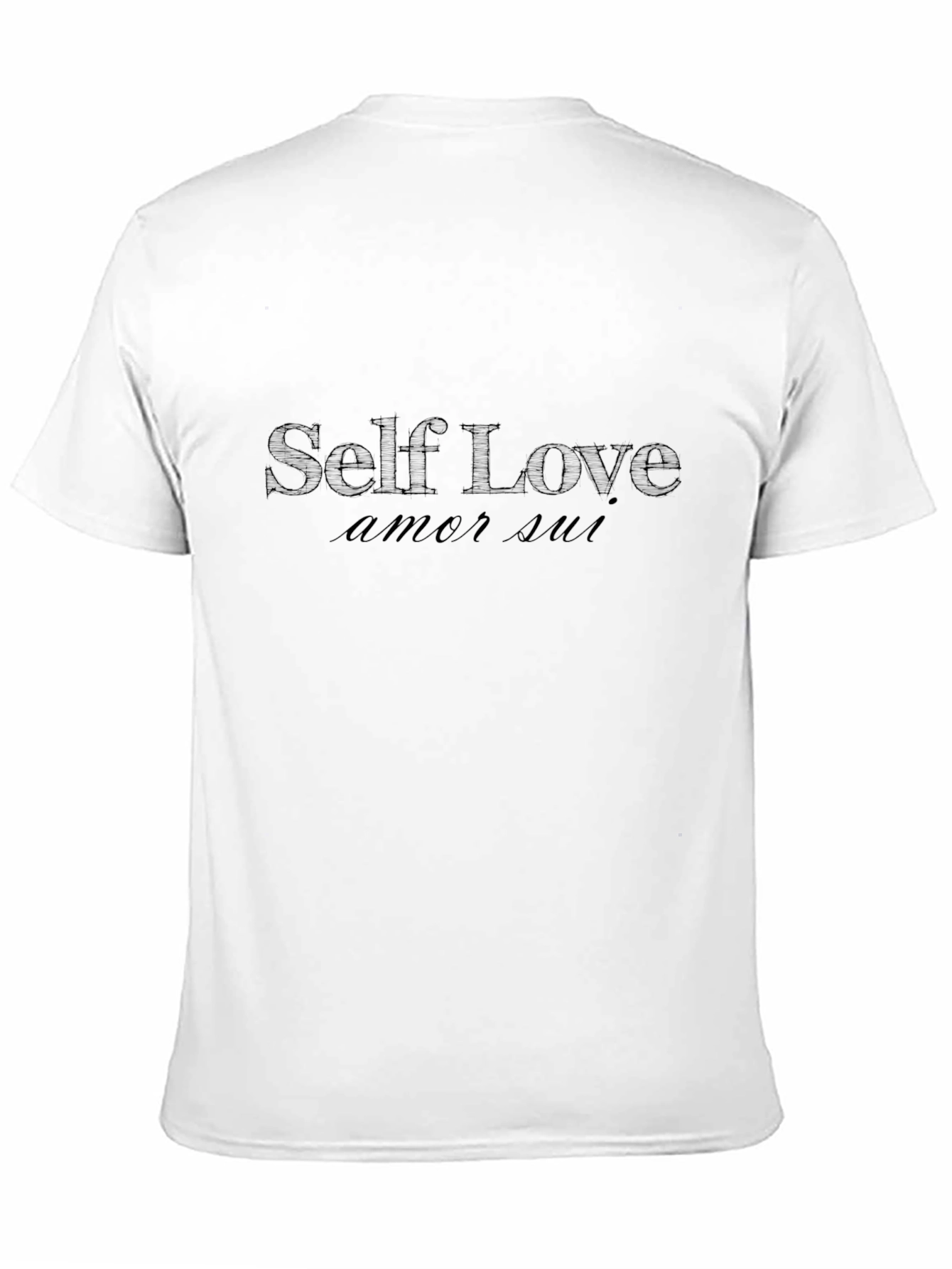 Black Self Love Amor Sui Black Tee view 11