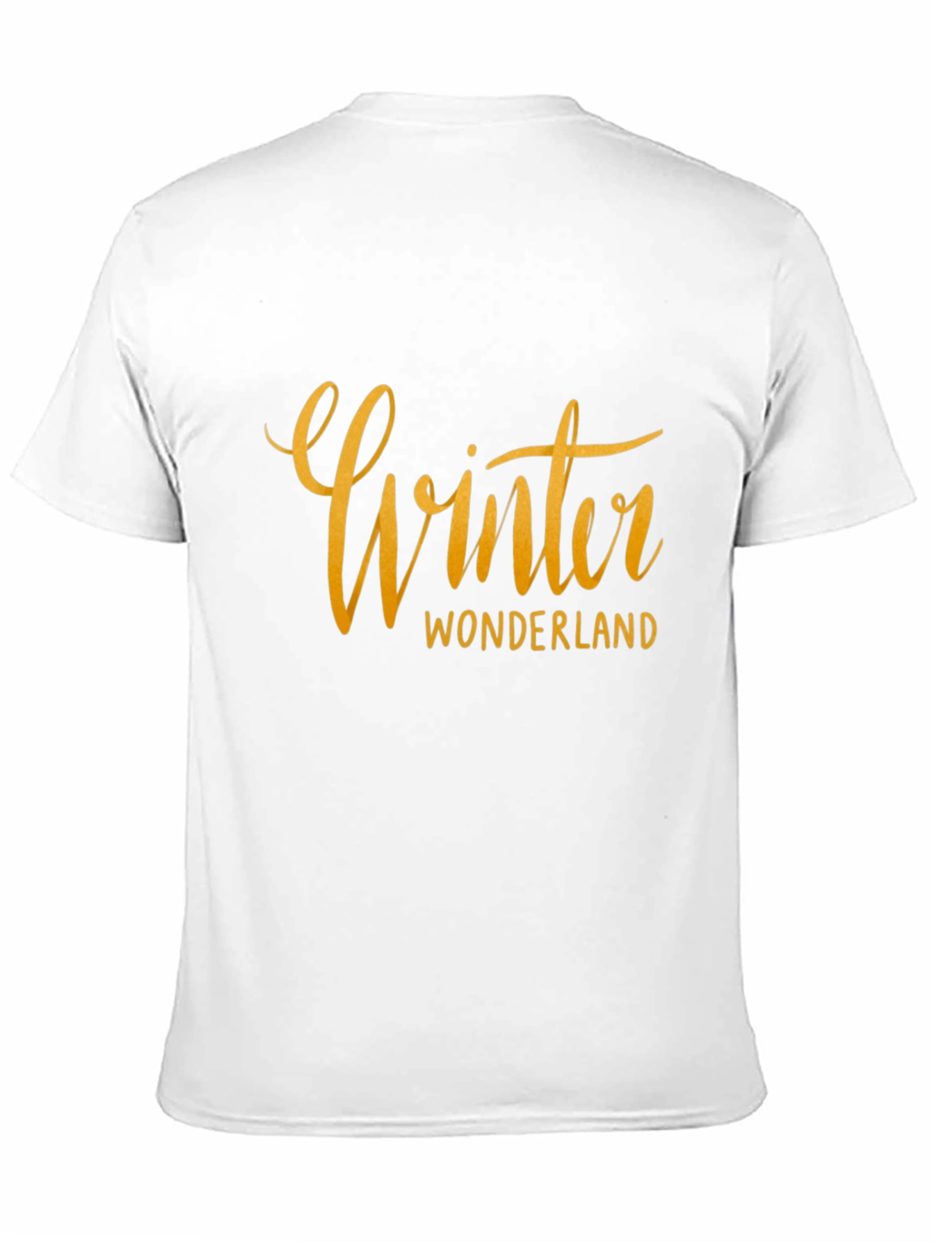 Black Winter Wonderland Black T-Shirt view 11