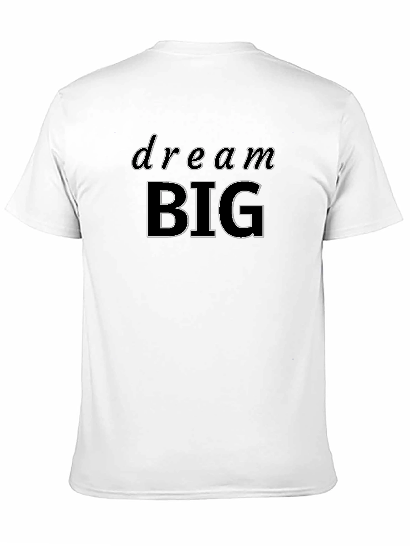 Black Dream BIG Graphic Tee - Motivational Shirt view 11