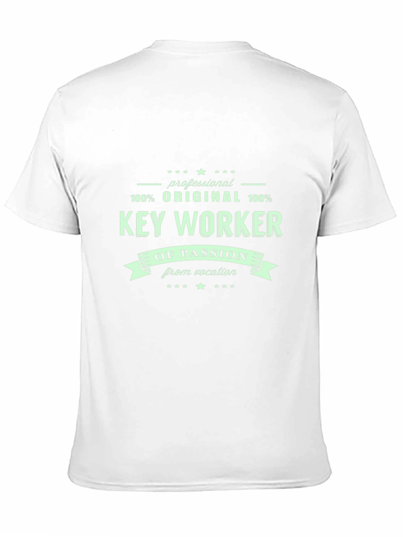Black Key Worker T-Shirt: Professional, Original, Passionate view 11