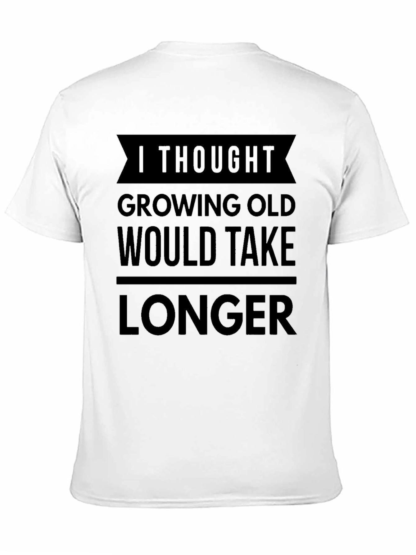 Black Funny Aging Humor Graphic T-Shirt view 11