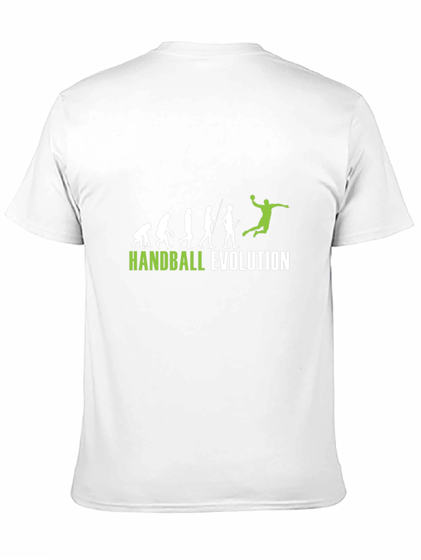 Black Handball Evolution Graphic Tee - Black Cotton T-Shirt view 11