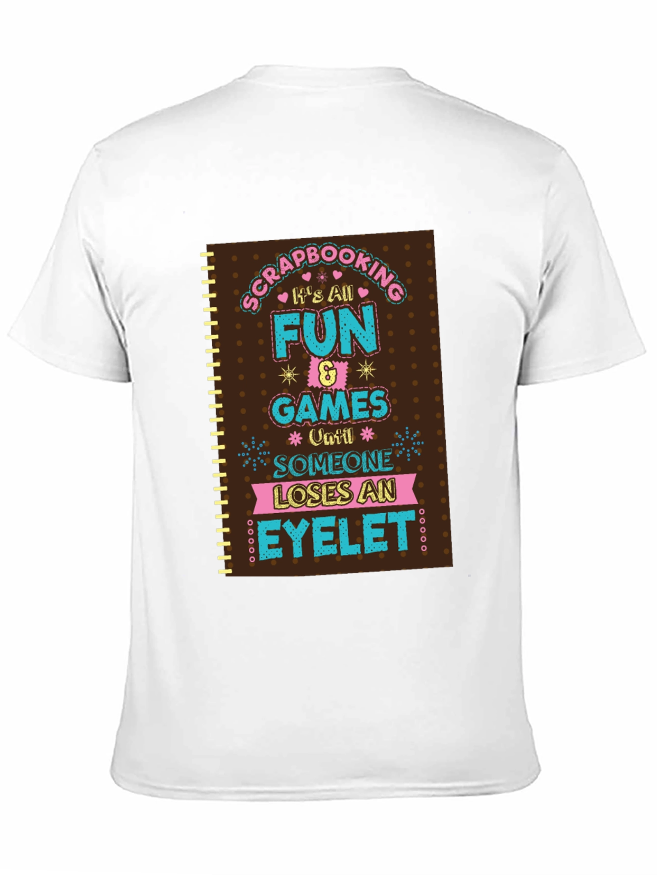 Black Scrapbooking Fun T-Shirt view 11