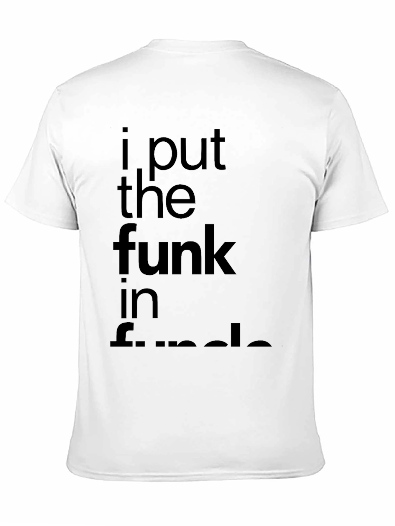 Black I Put The Funk In Uncle Black Graphic Tee view 11