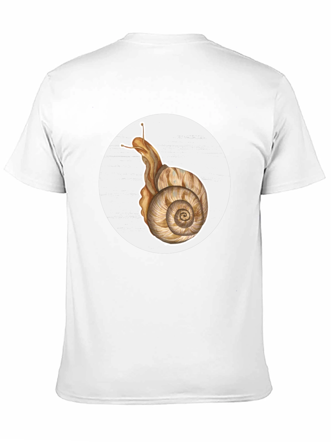 Black Snail Graphic Tee - Unique Nature Design view 11