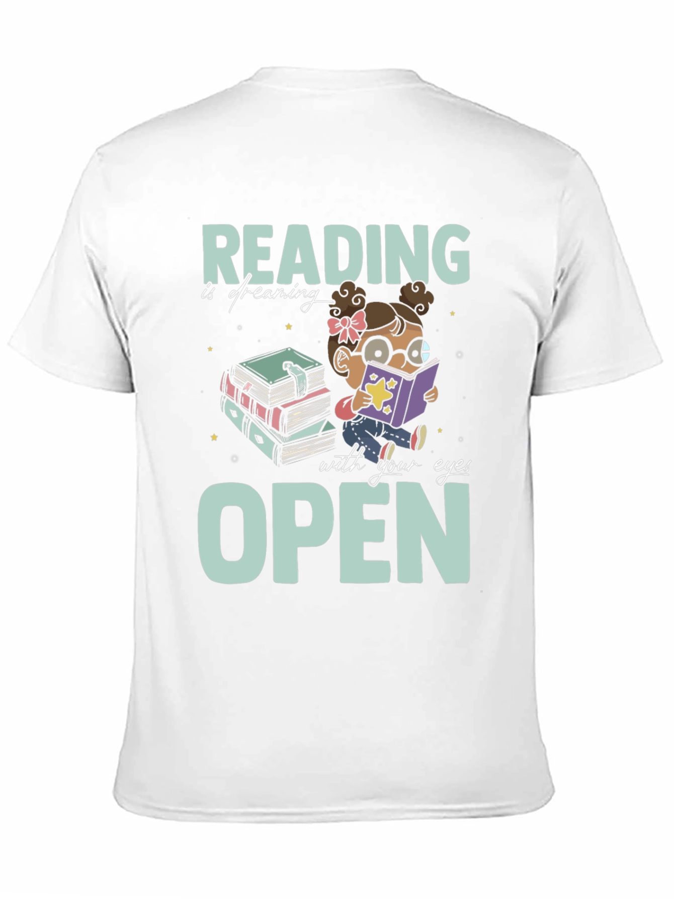 Black Reading Is Dreaming T-Shirt view 11