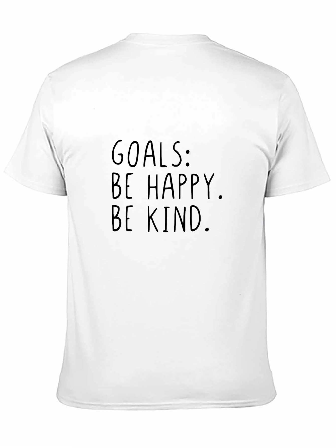 Black Goals: Be Happy Be Kind Graphic Tee view 11