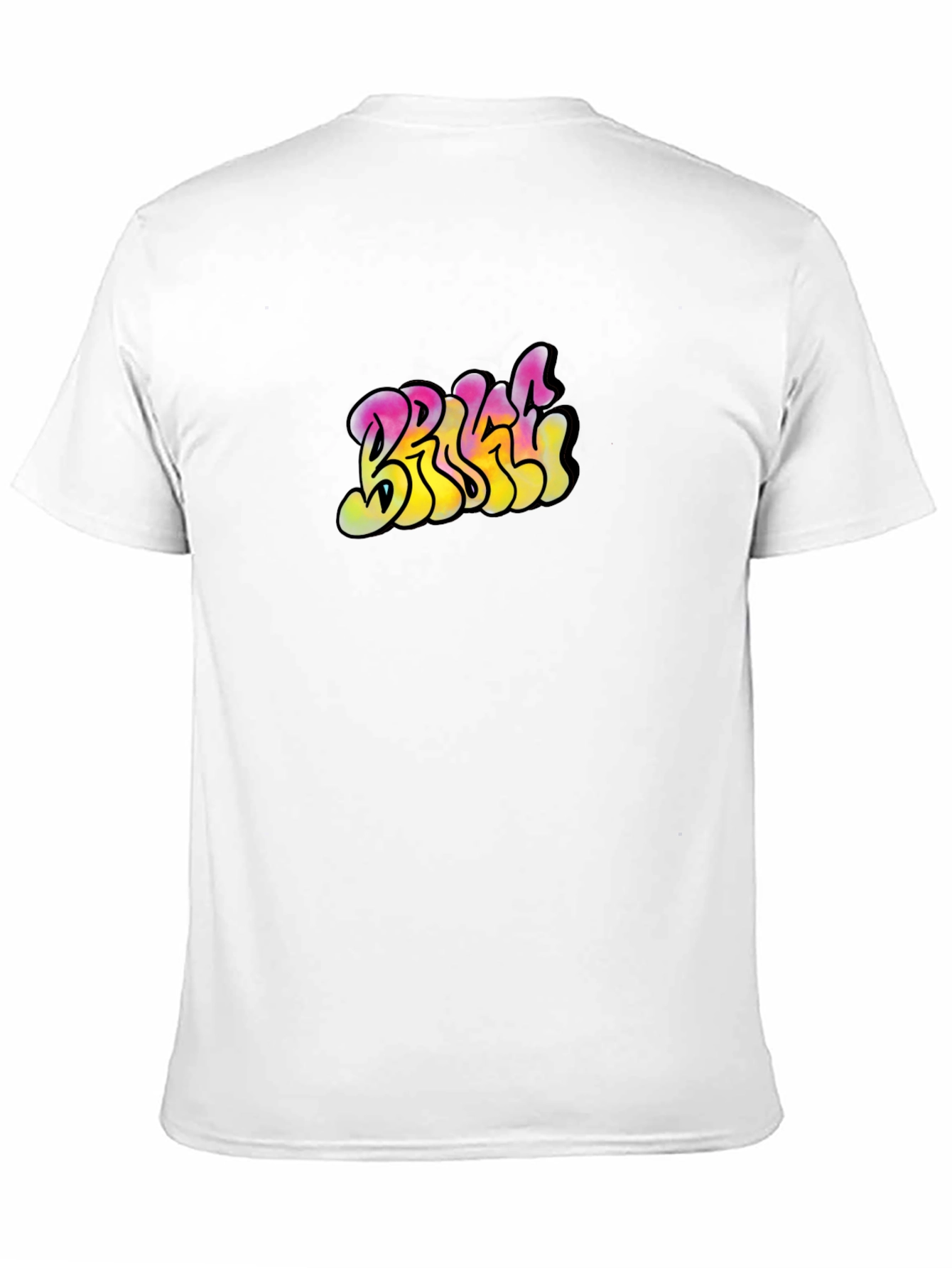 Black Cool Graffiti Style Graphic T-Shirt view 11