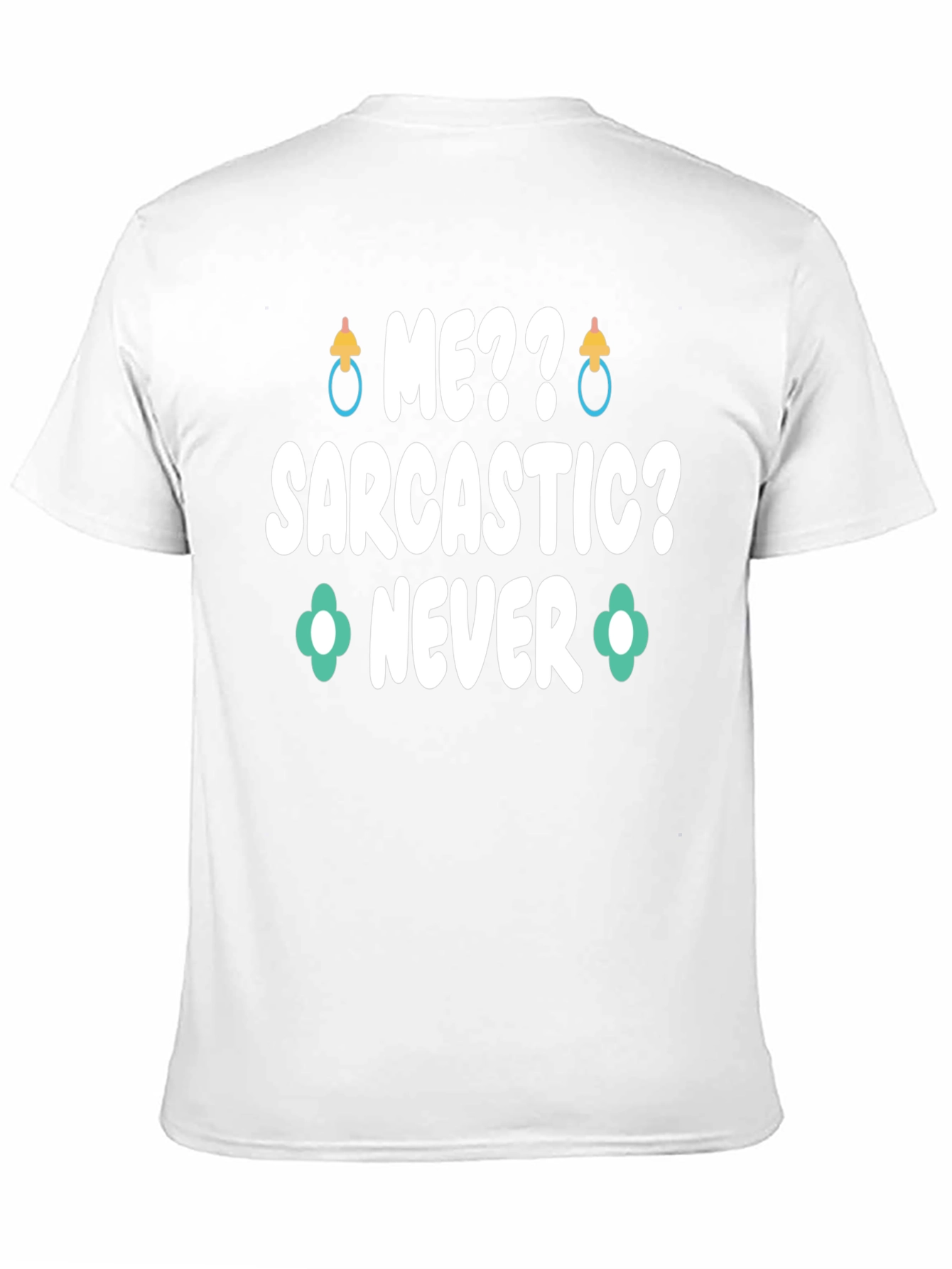 Black Me Sarcastic? Never Graphic Tee view 11