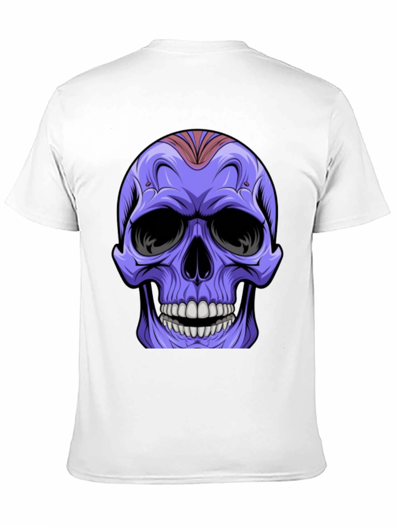 Black Skull Graphic T-Shirt - Cool & Edgy Design view 11
