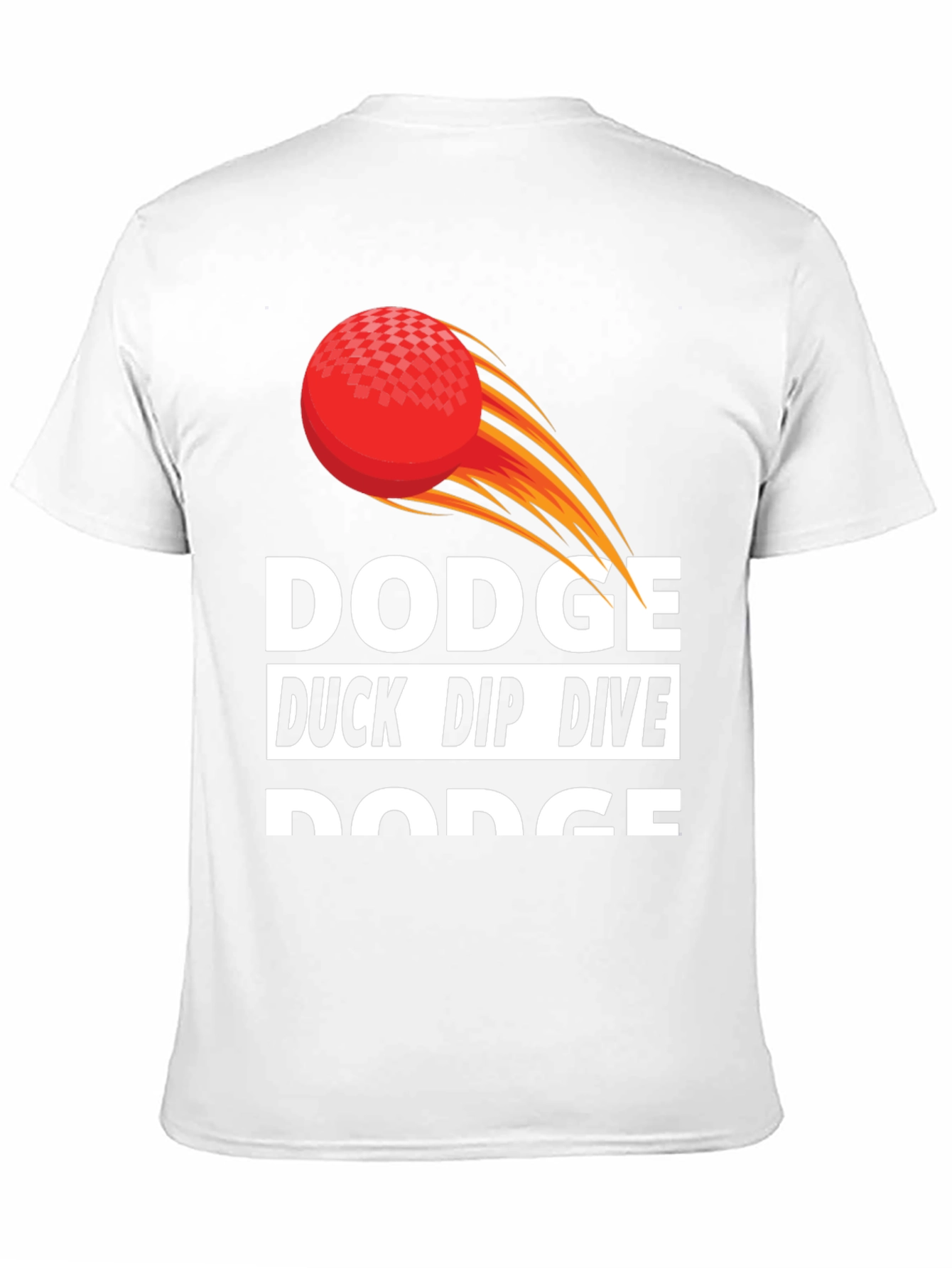 Black Dodge Duck Dip Dive Dodge T-Shirt view 11