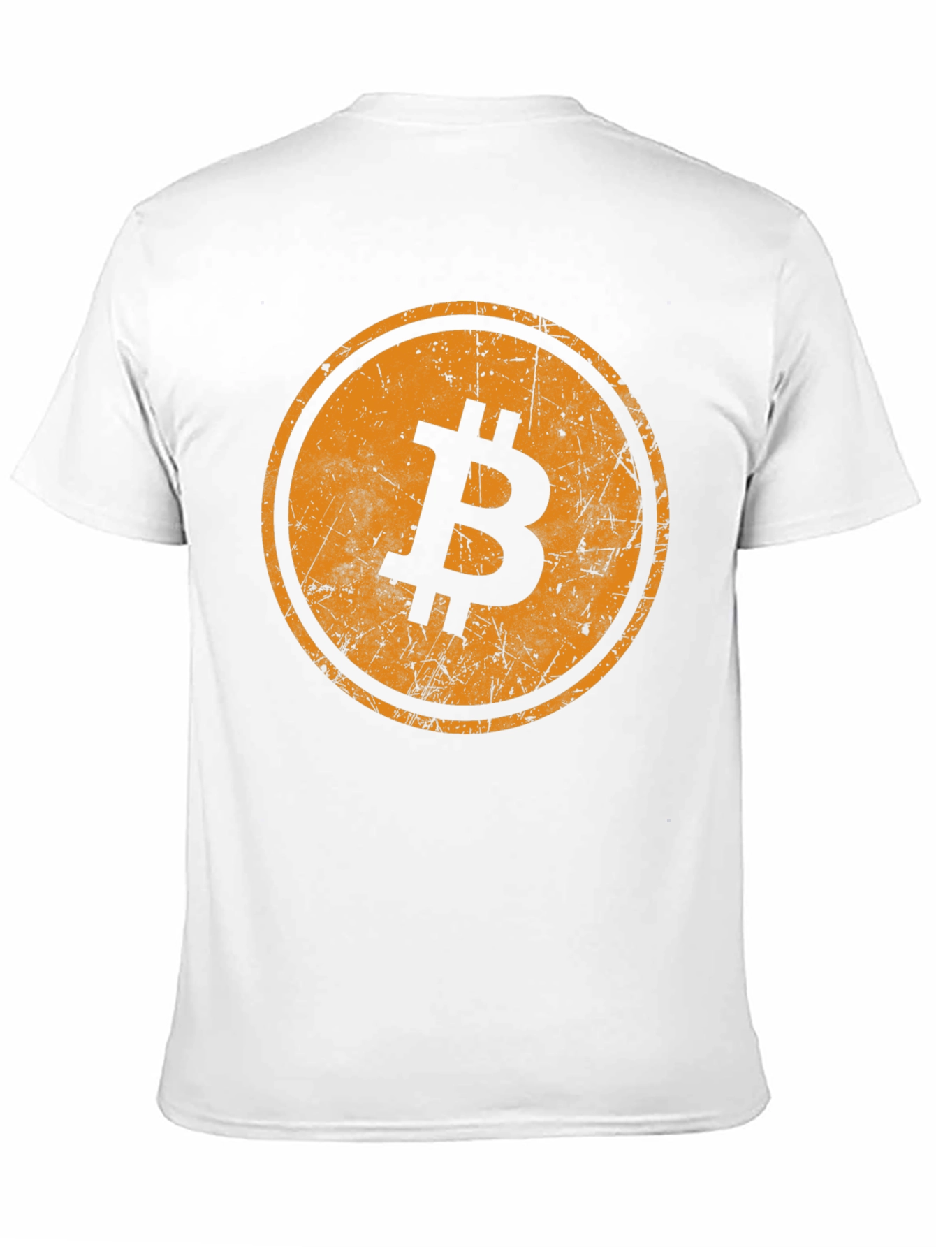 Black Bitcoin Logo Black T-Shirt - Crypto Currency Tee view 11