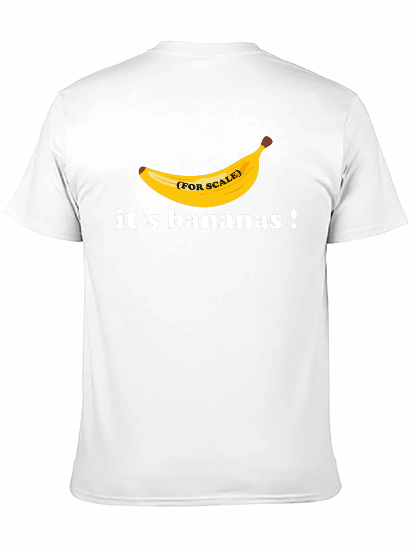 Black It's Bananas! T-Shirt - Funny Banana Scale Tee view 11