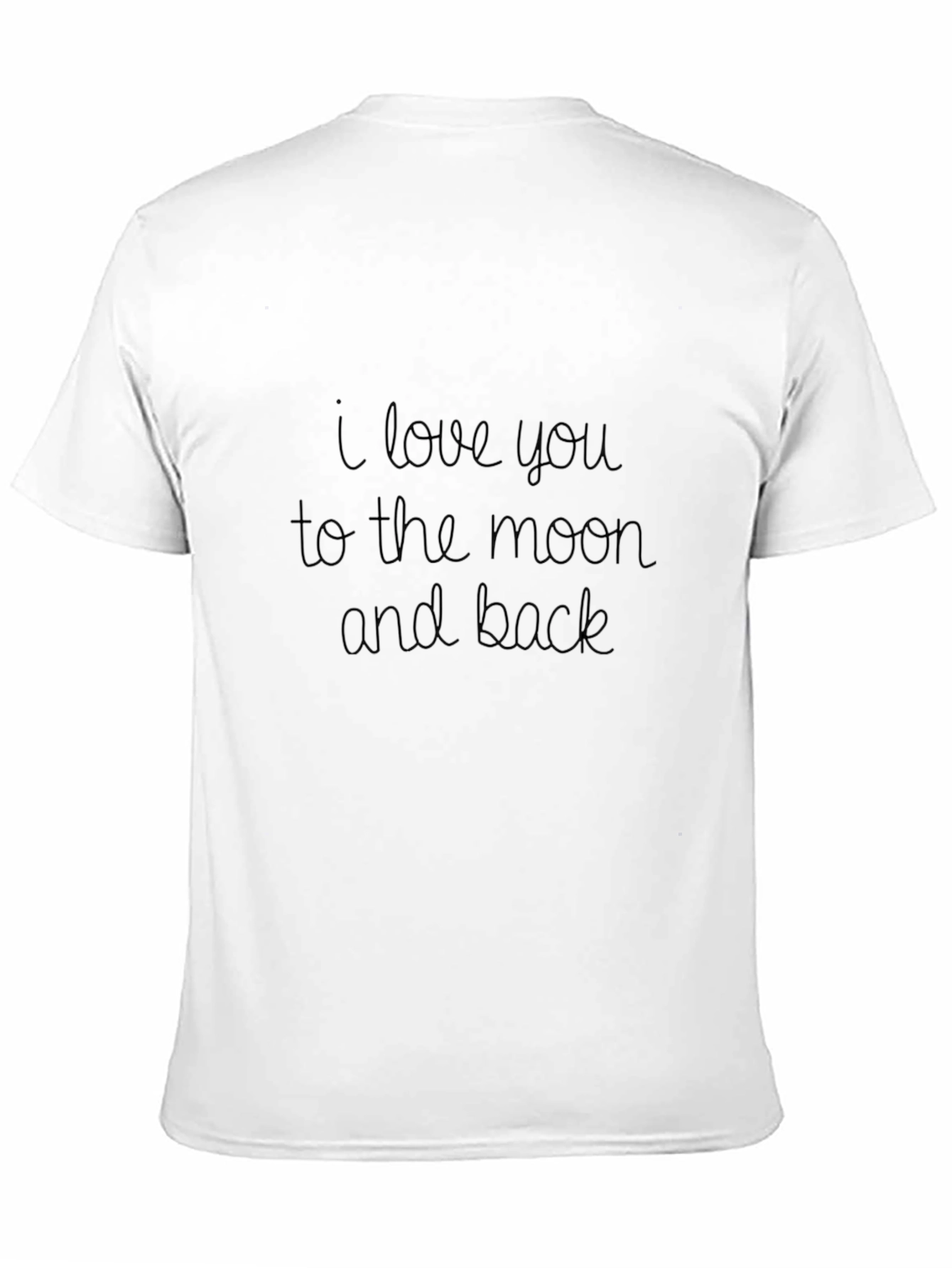 Black I Love You to the Moon and Back Graphic Tee view 11