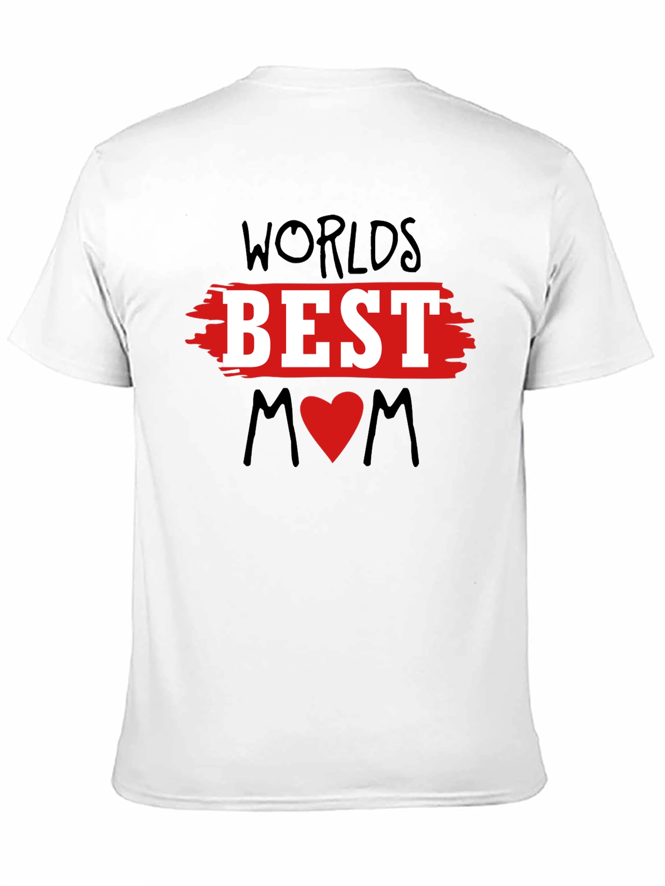 Black World's Best Mom Black T-Shirt view 11