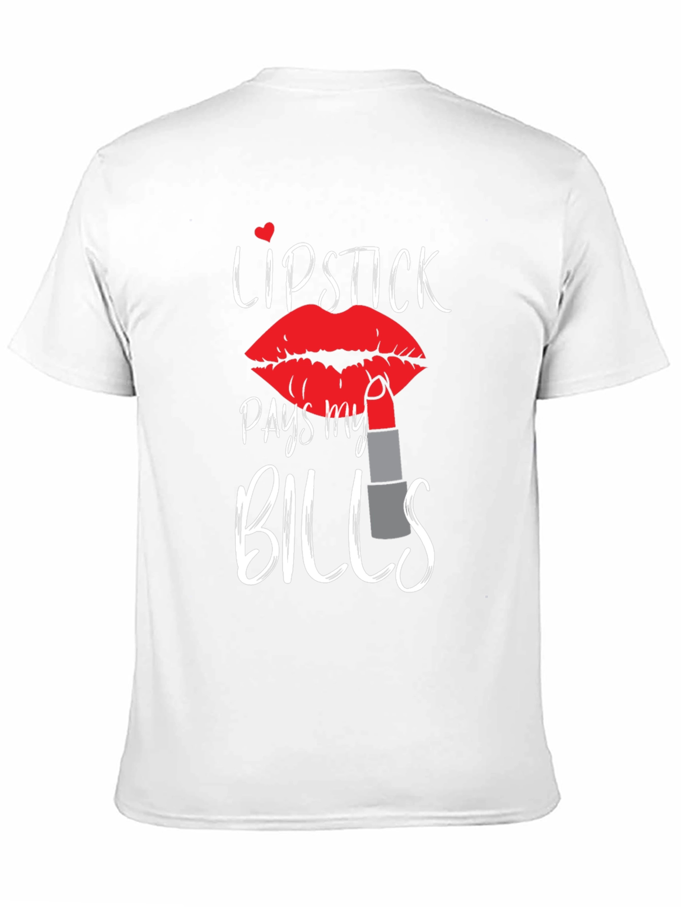 Black Lipstick Pays My Bills Graphic Tee view 11