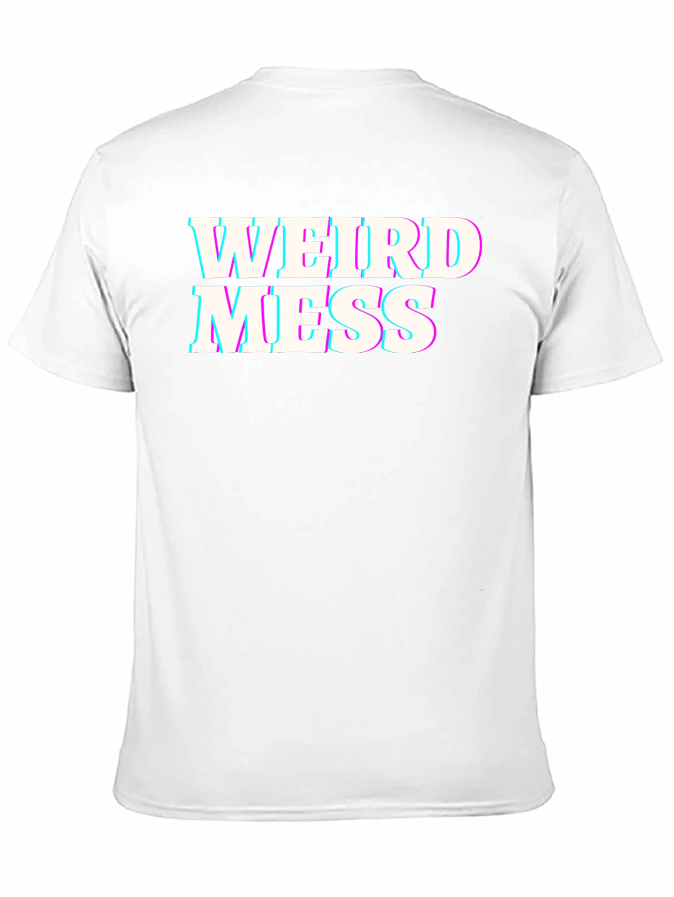 Black Weird Mess Graphic T-Shirt - Black view 11