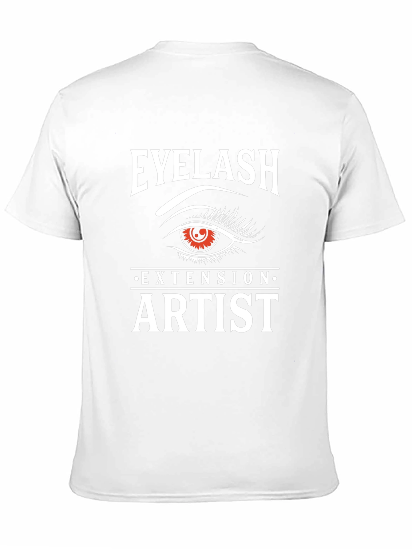 Black Eyelash Extension Artist Graphic Tee view 11