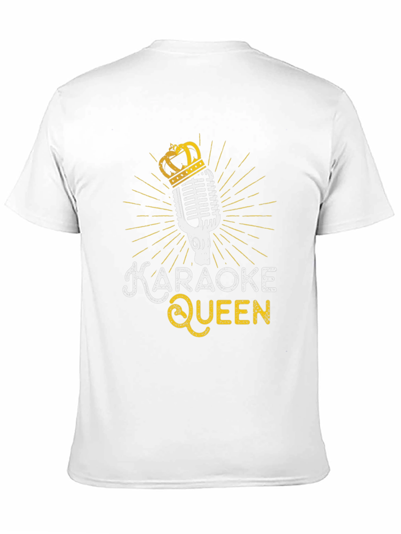 Black Karaoke Queen Black T-Shirt view 11