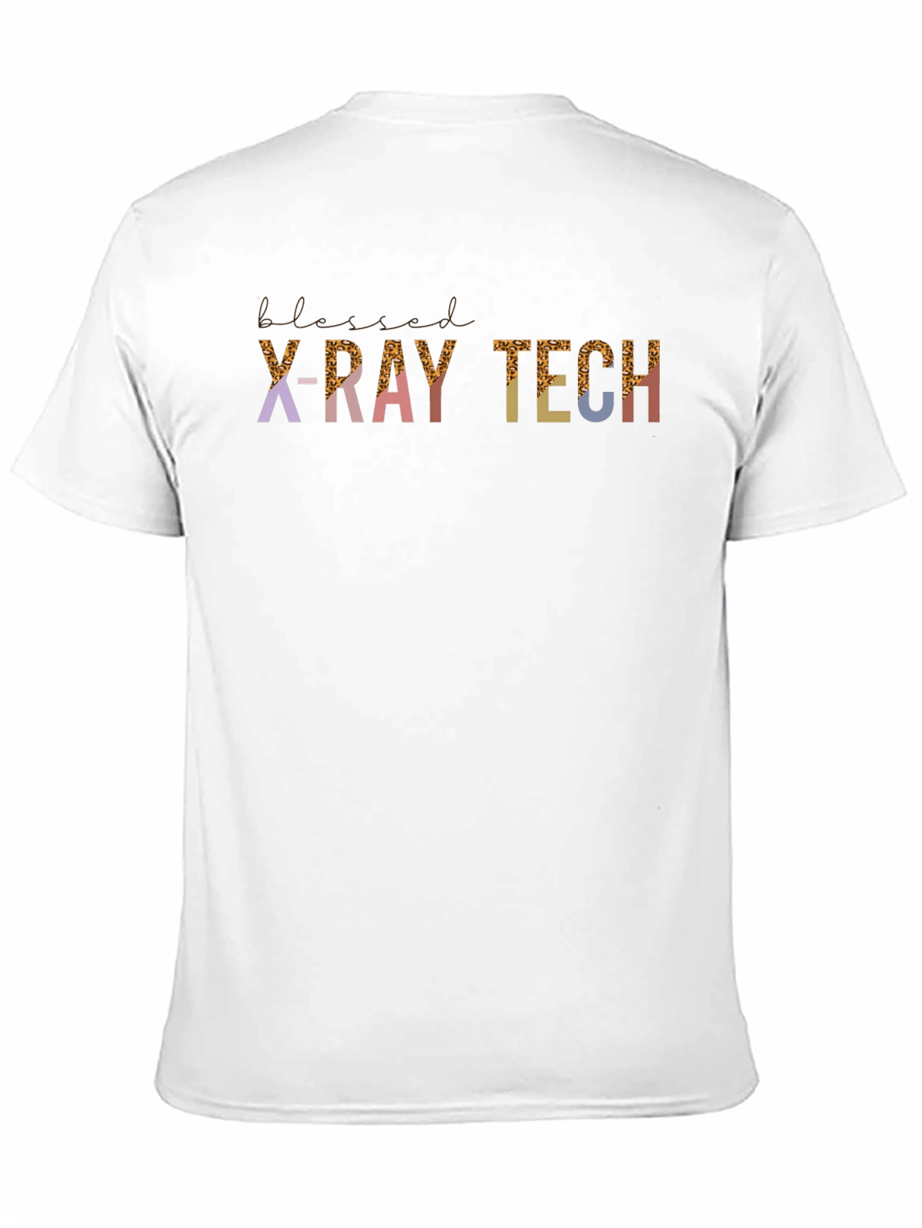 Black Blessed X-Ray Tech T-Shirt view 11