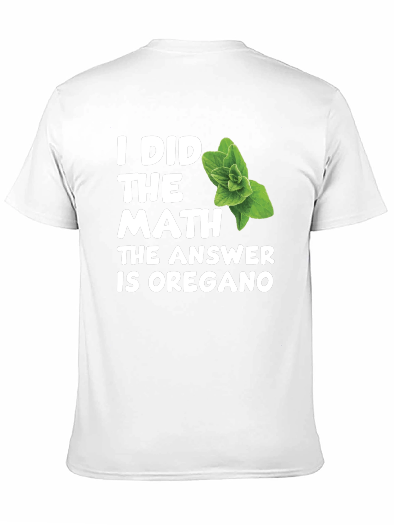 Black Math Answer Oregano Black T-Shirt view 11