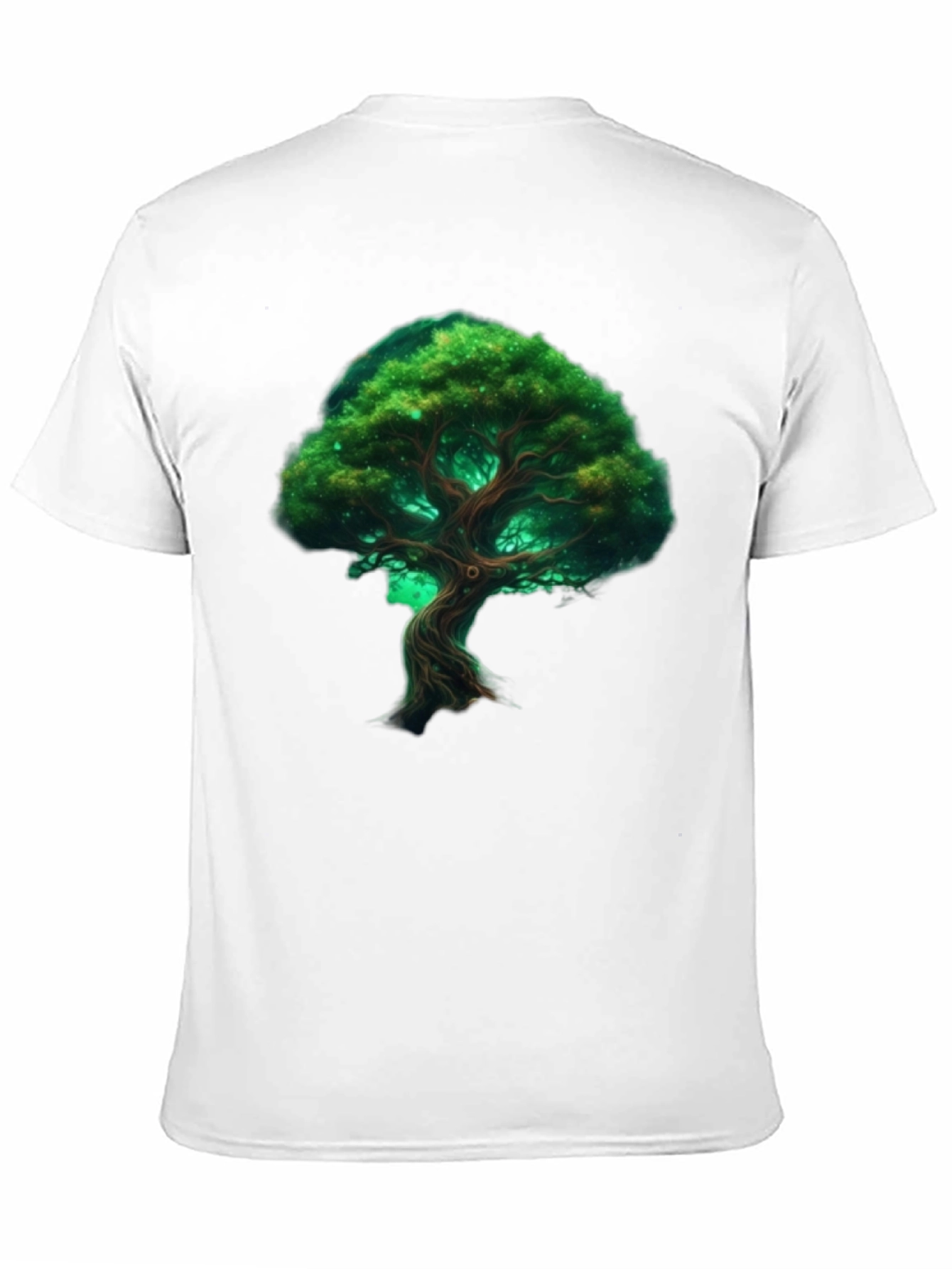 Black Mystic Tree Graphic Tee view 11